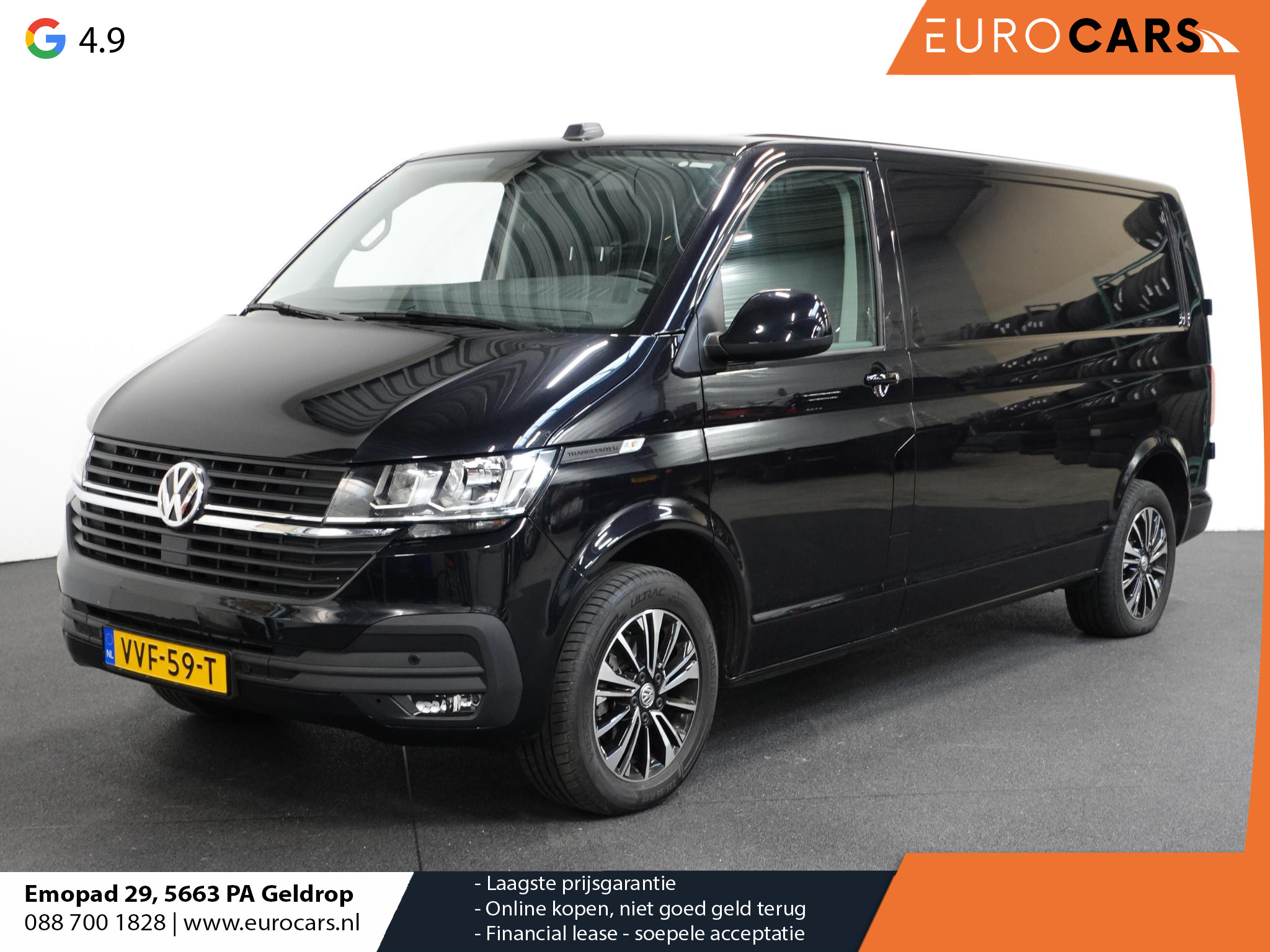 Volkswagen Transporter 2.0 TDI L2H1 Automaat Airco Cruise Navi Parkeersensoren