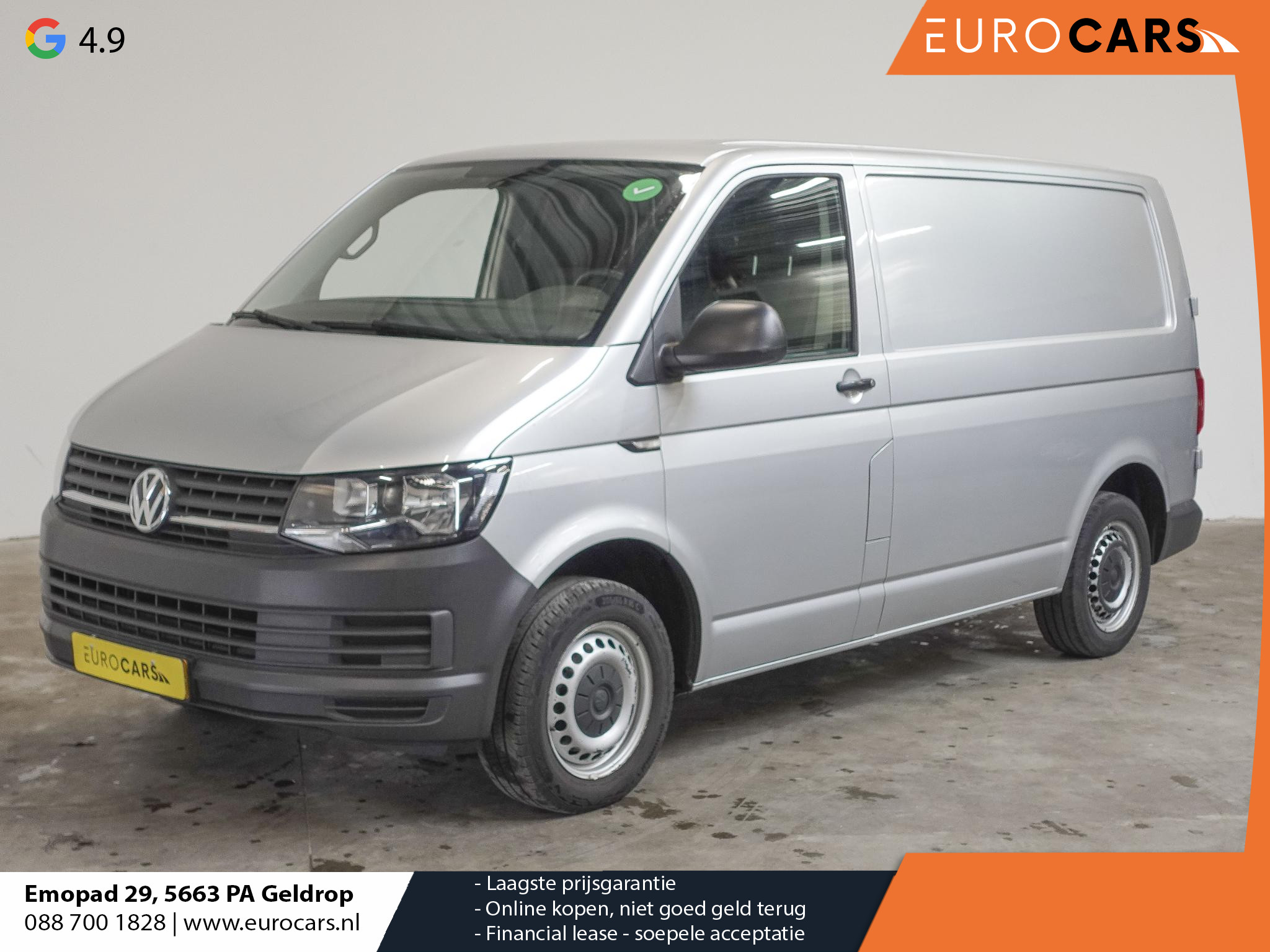 Volkswagen Transporter T6 L1H1 102pk Trendline Airco Cruise Navi Bluetooth