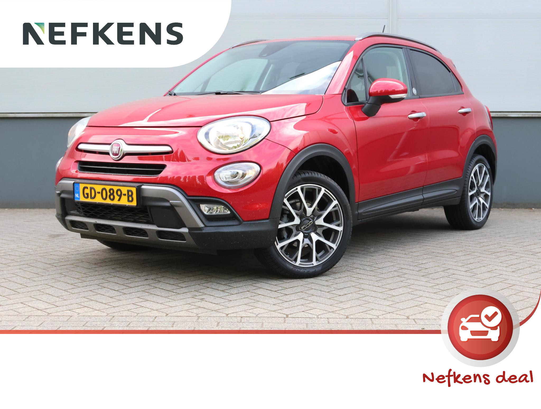 Fiat 500X Cross 140pk Turbo MultiAir Cross | Climate Control | Navigatie | Stoelverwarming | 18" LMV | ALL Season