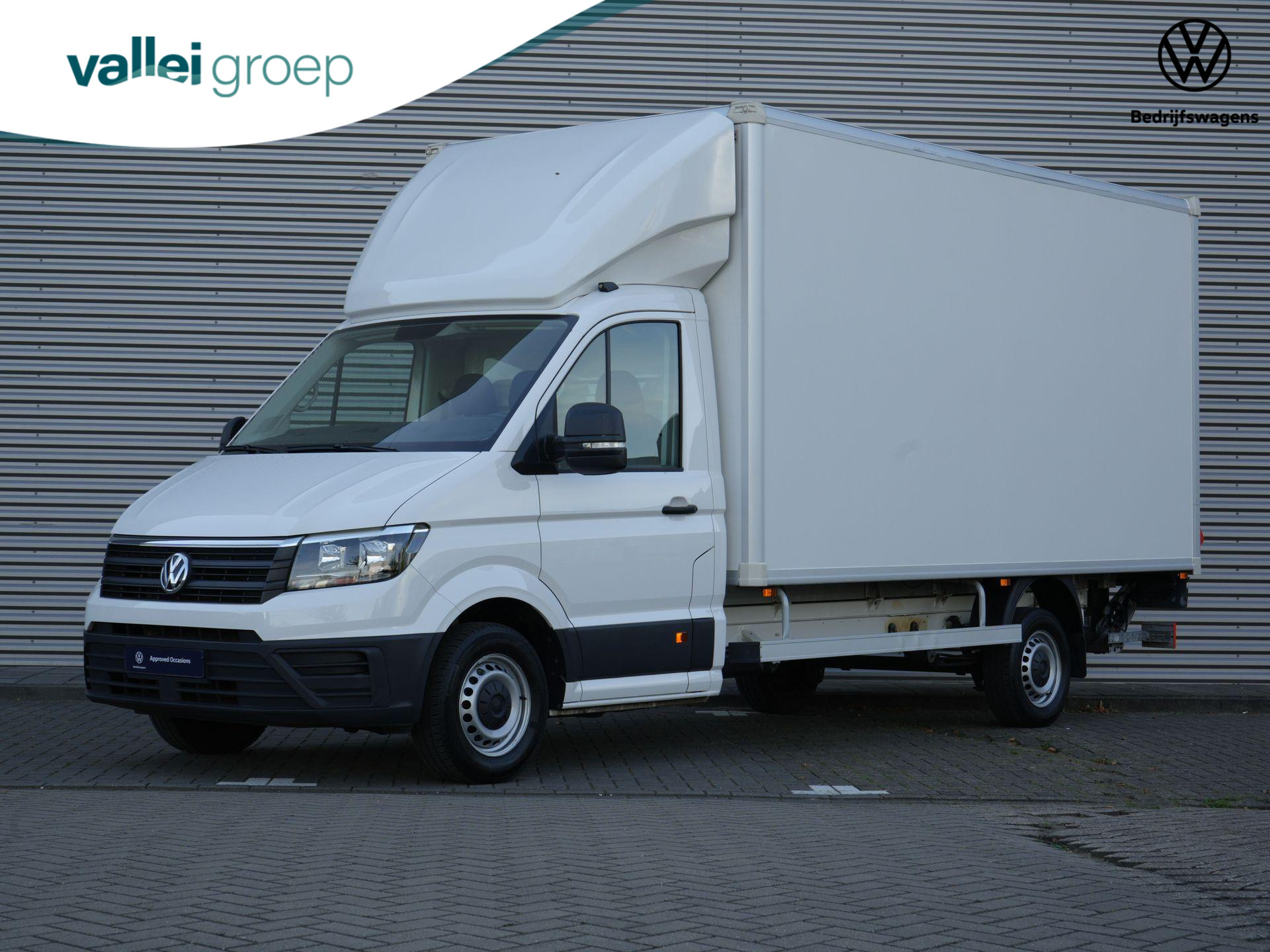 Volkswagen Crafter 35 2.0 TDI 140 pk Bakwagen + Klep | 3-zits | Cruise Control | Airco | Laadklep |