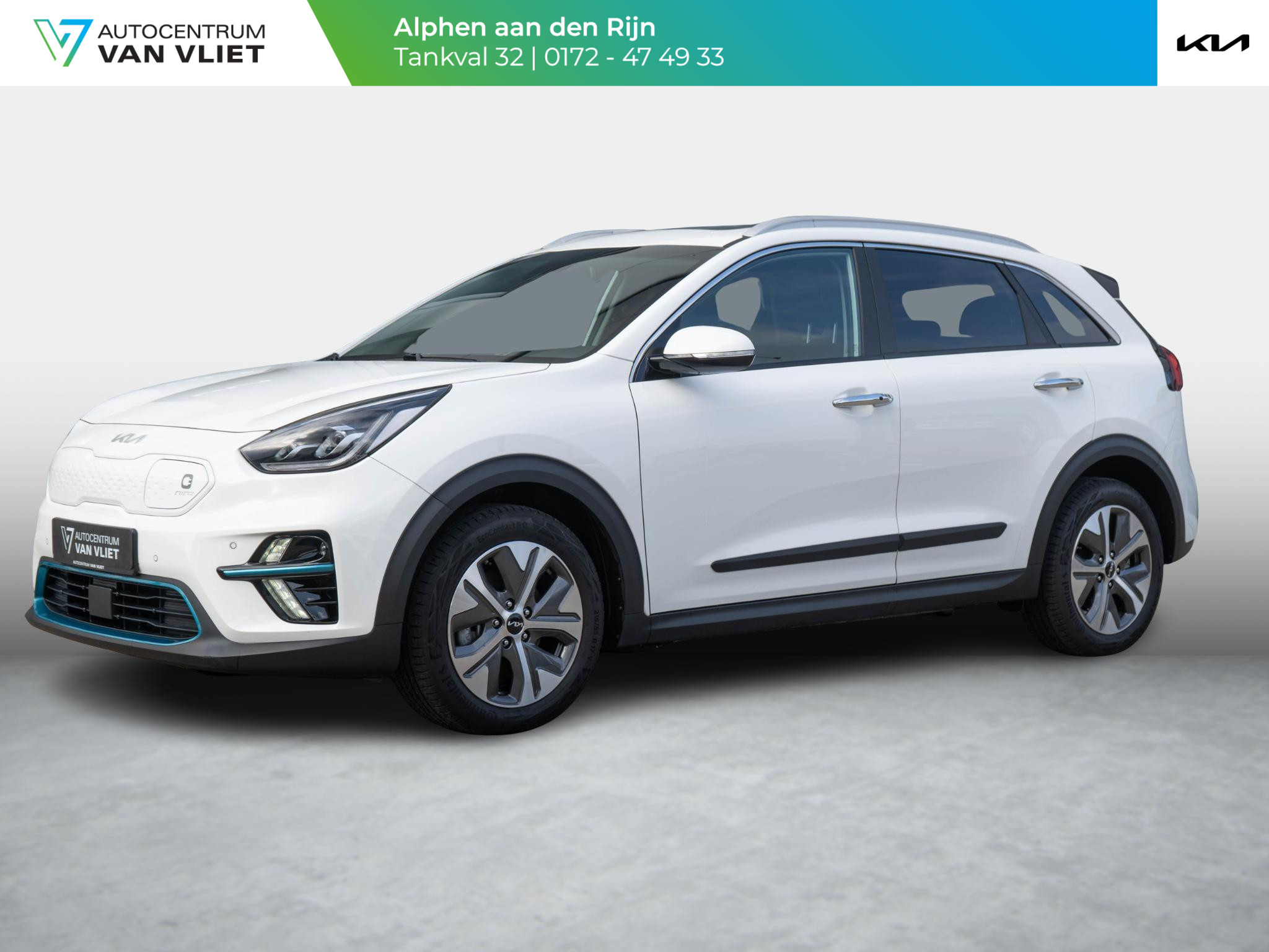 Kia e-Niro DynamicPlusLine 64 kWh | Stoel en stuur verwarming | Navigatie | Trekhaak | Dealer onderhouden | Nederlandse auto