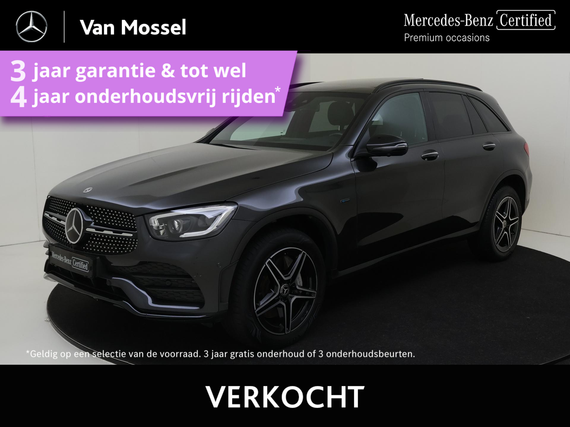 Mercedes-Benz GLC 300e 4MATIC Premium Plus / Stoelverwarming / 360Graden-Camera / Memory-Stoelen / Panaroma-schuifdak / Night-Pakket /