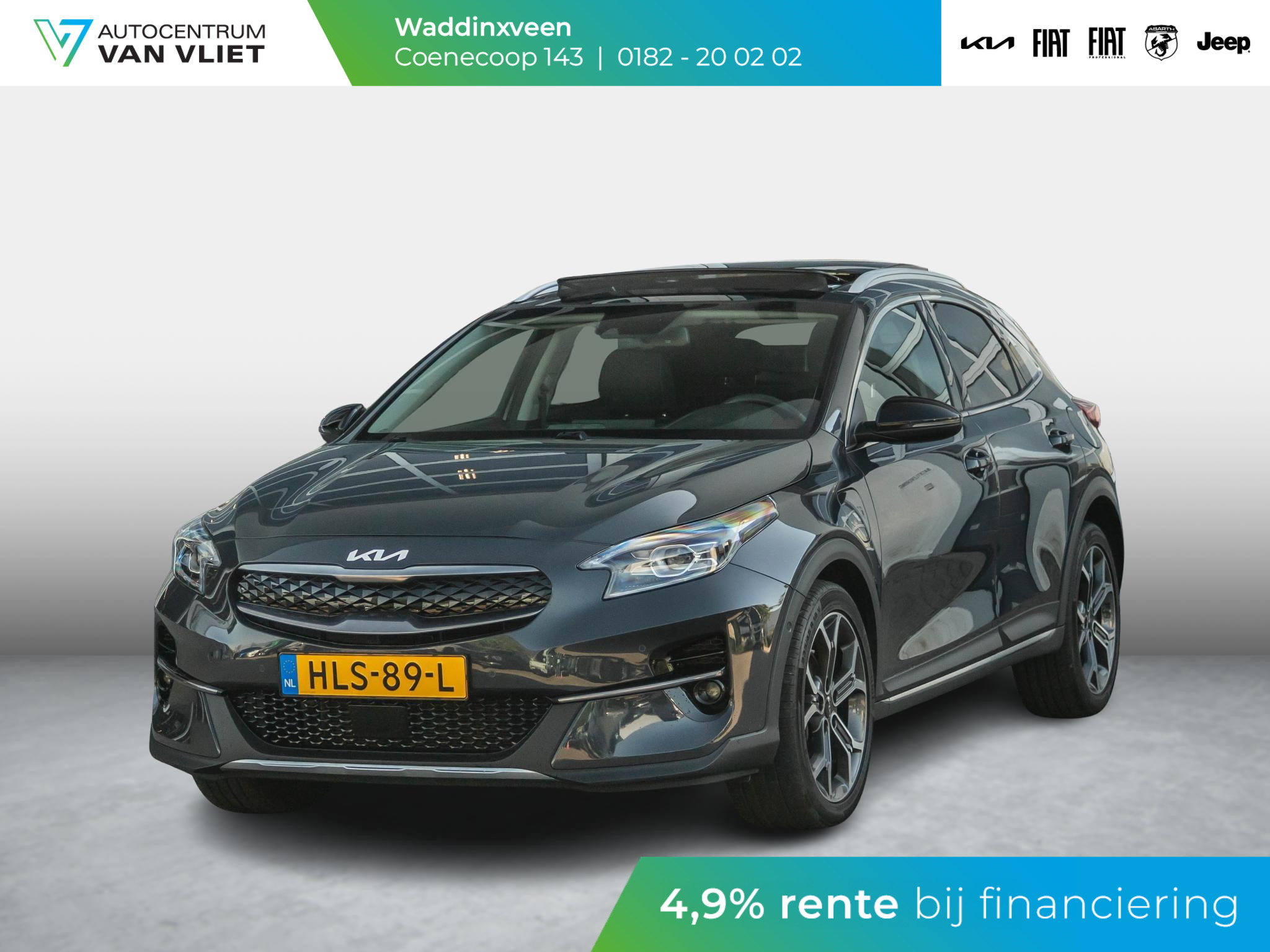 Kia XCeed 1.6 GDi PHEV ExecutiveLine l Schuif / kantel dak l Stoel stuur verwarming l Stoel ventilatie l draadloos opladen smartphone l