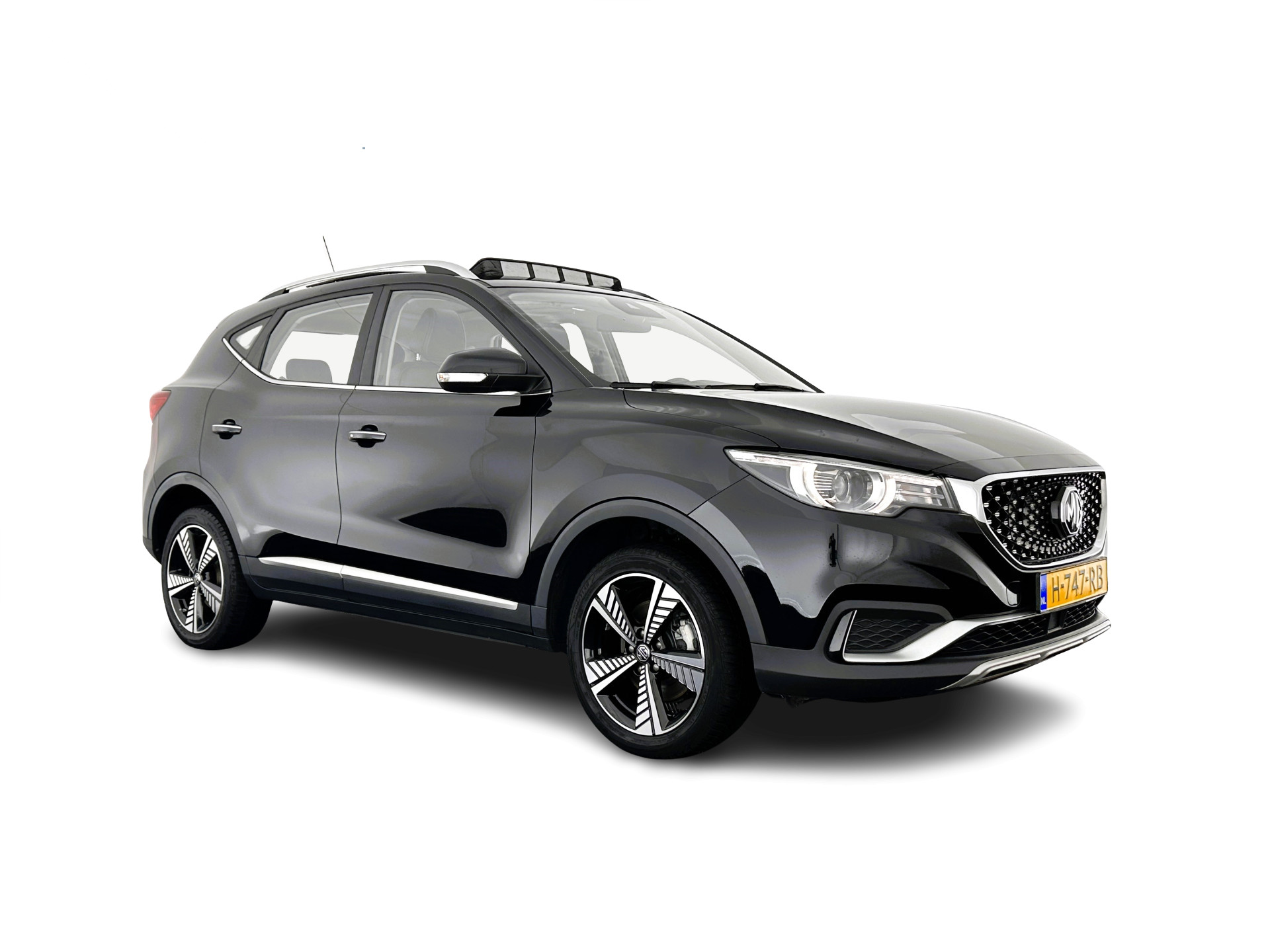 MG ZS-EV Luxury 45 kWh (INCL-BTW) *PANO | FULL-LEATHER | CCS-FASTLOADER | KEYLESS | NAVI-FULLMAP | ADAPTIVE-CRUISE | CAMERA | APP-CONNECT | DAB | LANE-ASSIST | SPORT-SEATS | 17"ALU*