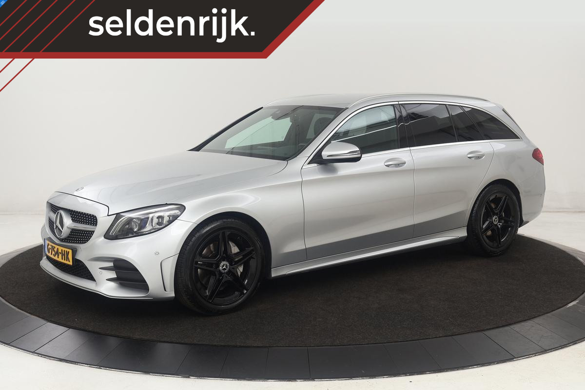 Mercedes-Benz C-Klasse 180 AMG Upgrade Edition | Stoelverwarming | Carplay | Matrix LED | Sfeerverlichting | Leder/Alcantara | Navigatie | DAB | Cruise control | Park Assist