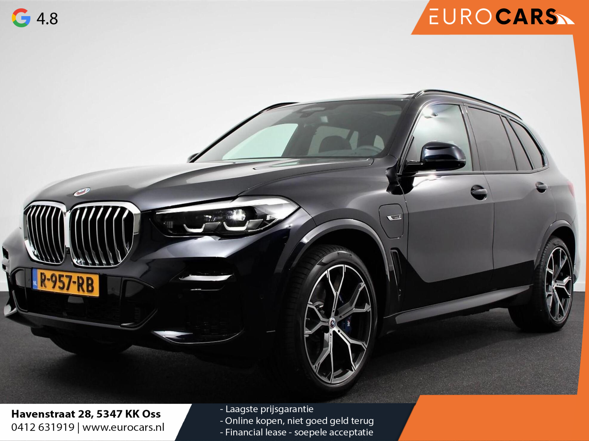 BMW X5 xDrive45e High Executive | M-Sport | Panorama Dak | Head-Up Display | Harmon Kardon | 21 Inch Lichtmetalen Velgen | 360* Camera |