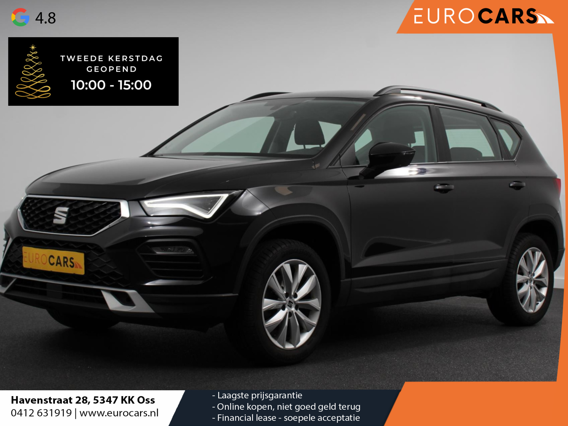 SEAT Ateca 1.5 TSI DSG Style Nieuw type Demo! | Climate Control | Camera | Parkeer sensoren | Cruise control | DAB | Led | Lichtmetalen Velgen