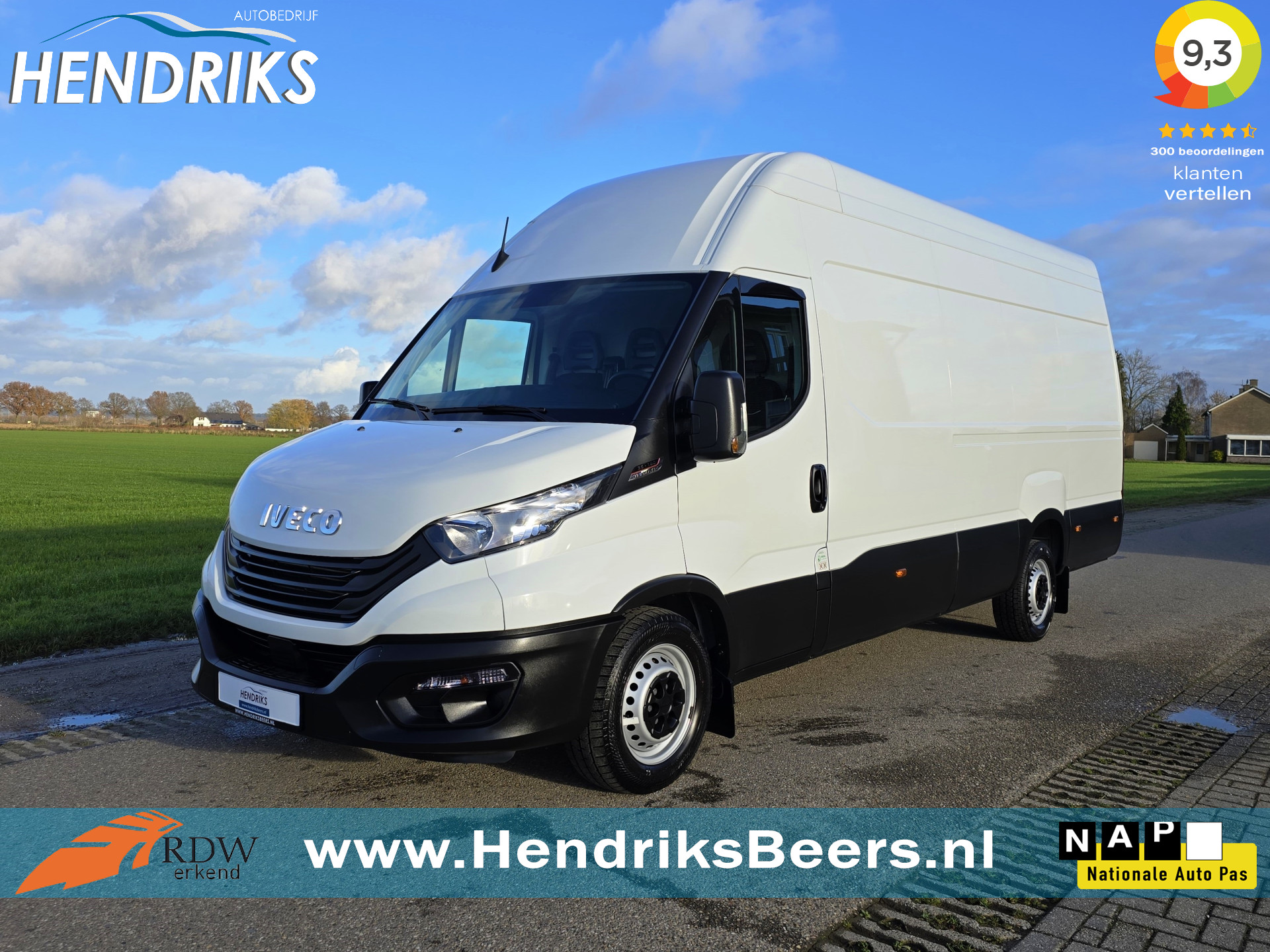 Iveco Daily 35S18HV 3.0 410 H3 - 180 Pk - Euro 6 - AUTOMAAT - Climate Control - ParkeerCamera