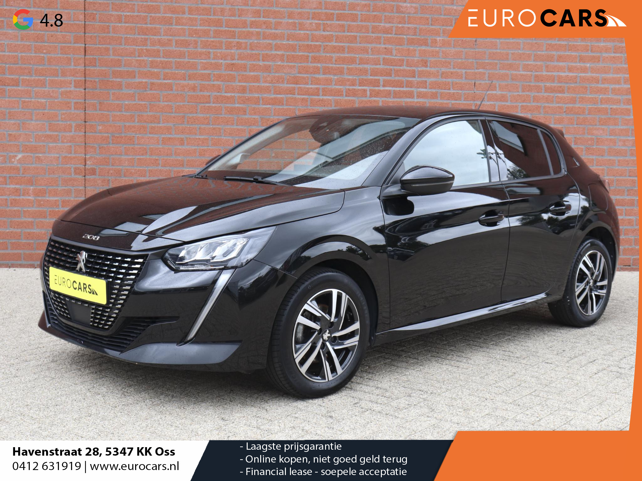 Peugeot 208 1.2 PureTech 101pk Allure Pack | Navigatie | Apple Carplay/Android Auto | Climate Control | Digitale Cockpit | Parkeer sensoren | Verwarmde voorstoelen