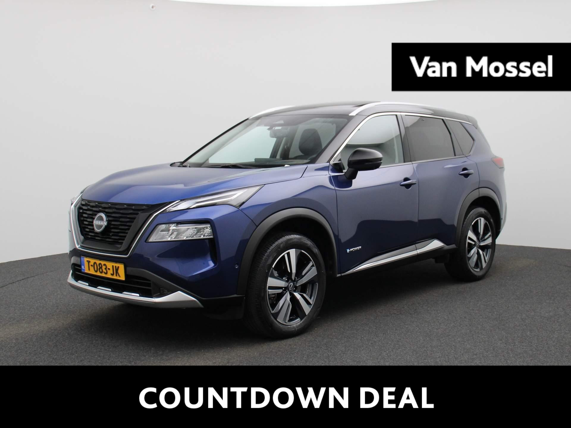 Nissan X-Trail 1.5 e-4orce Tekna Plus 4WD 7p. | ECC | Navi | Leder | LMV | Schuifdak | PDC | LED | Trekhaak |