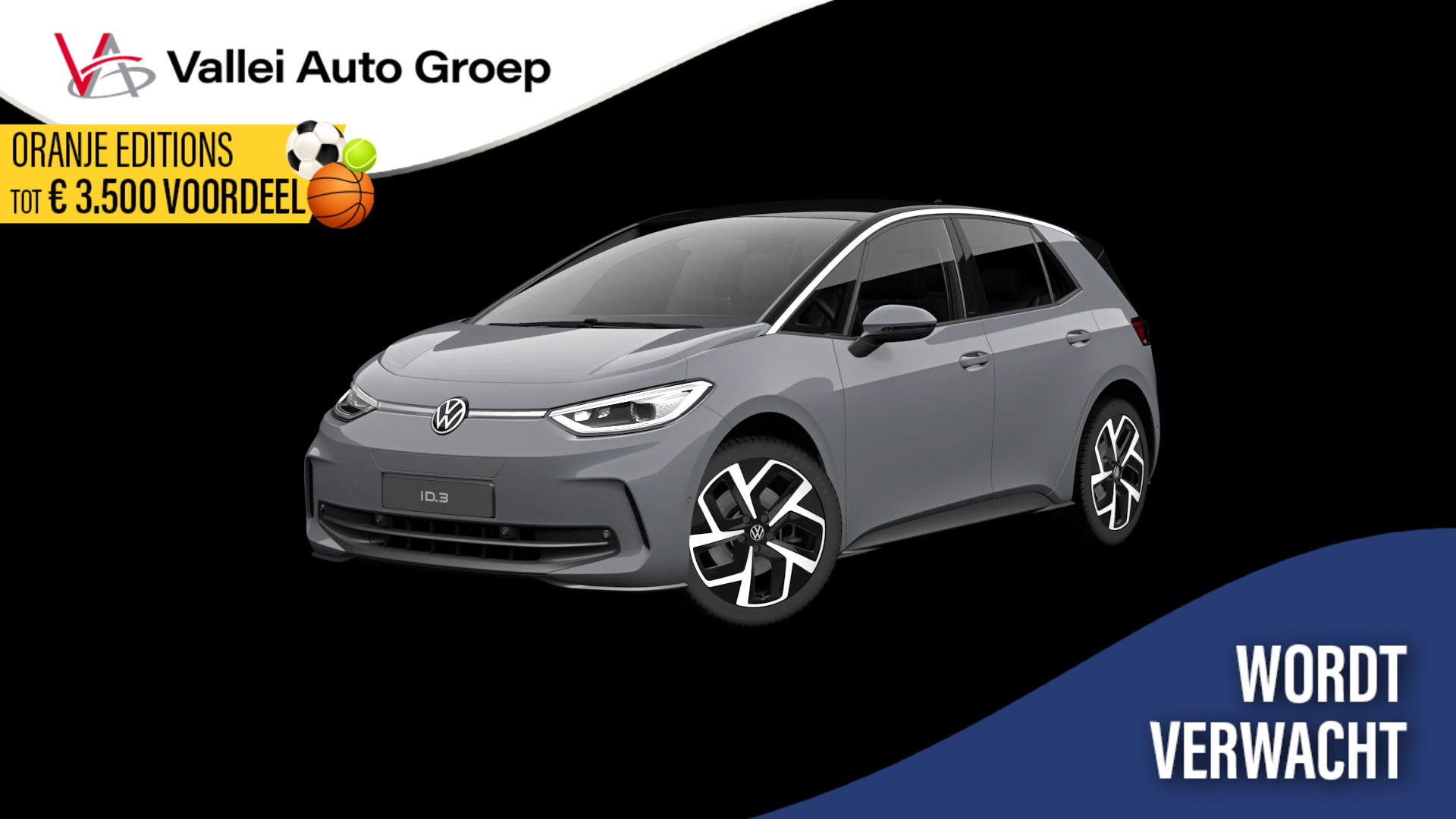 Volkswagen ID.3 Pro Oranje Edition 59 kWh 204PK tchback Elektrische aandrijving