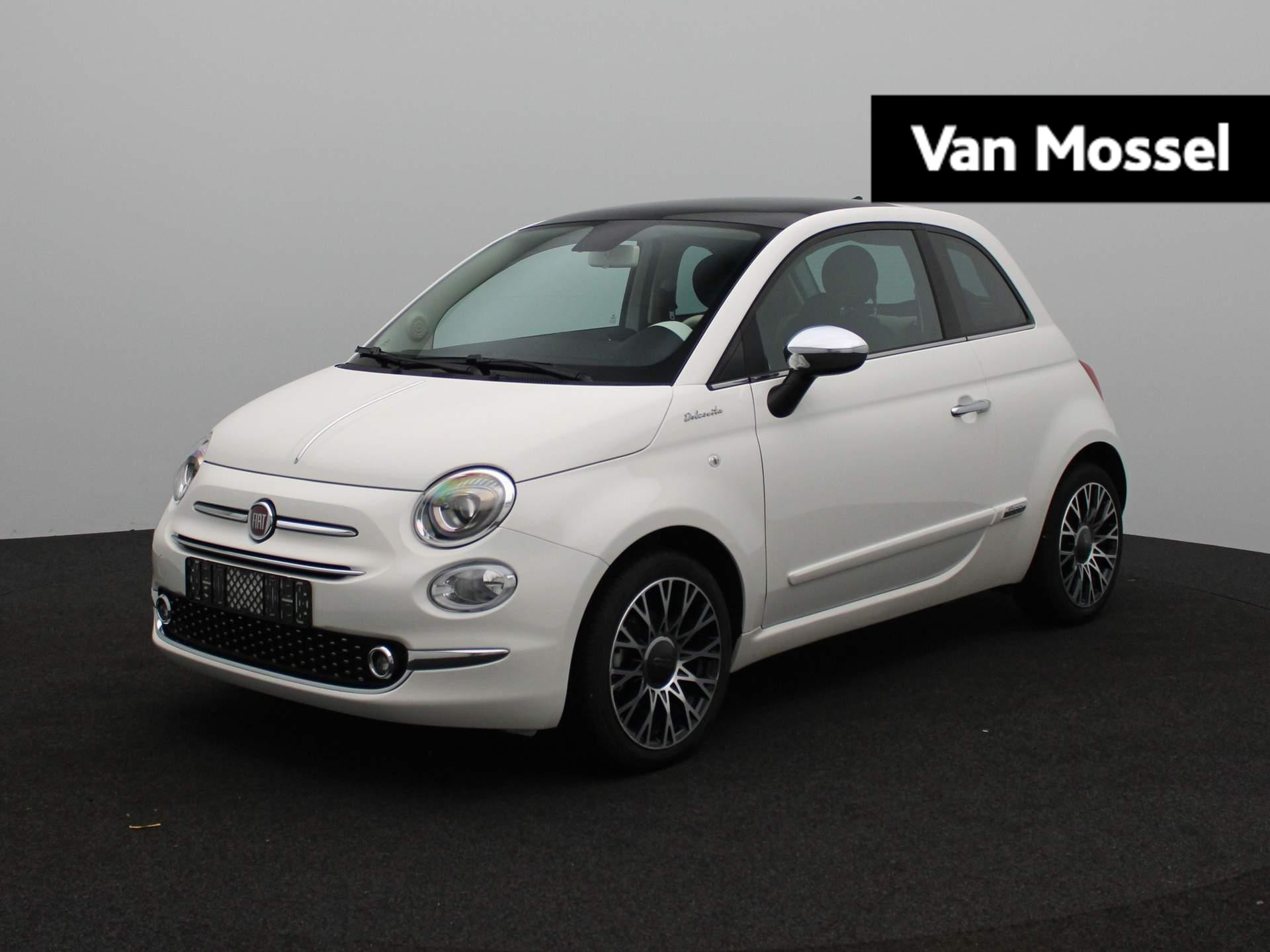 Fiat 500 1.0 Hybrid Dolcevita | Panoramadak | Apple CarPlay | Climate Control | Parkeersensoren | 16'' Velgen |