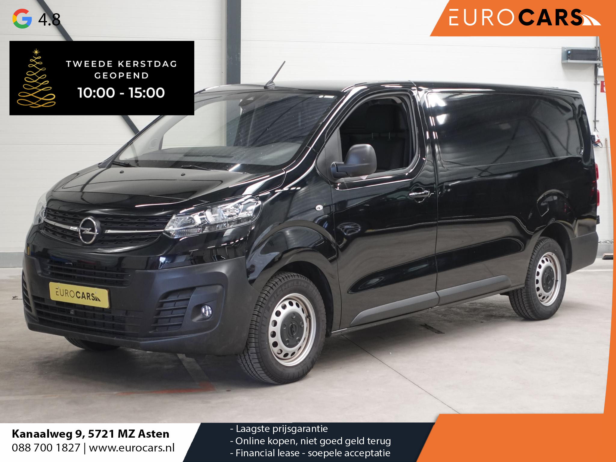 Opel Vivaro 2.0 BlueHDi 145PK L3 Automaat Navigatie Parkeersensoren Trekhaak Bluetooth