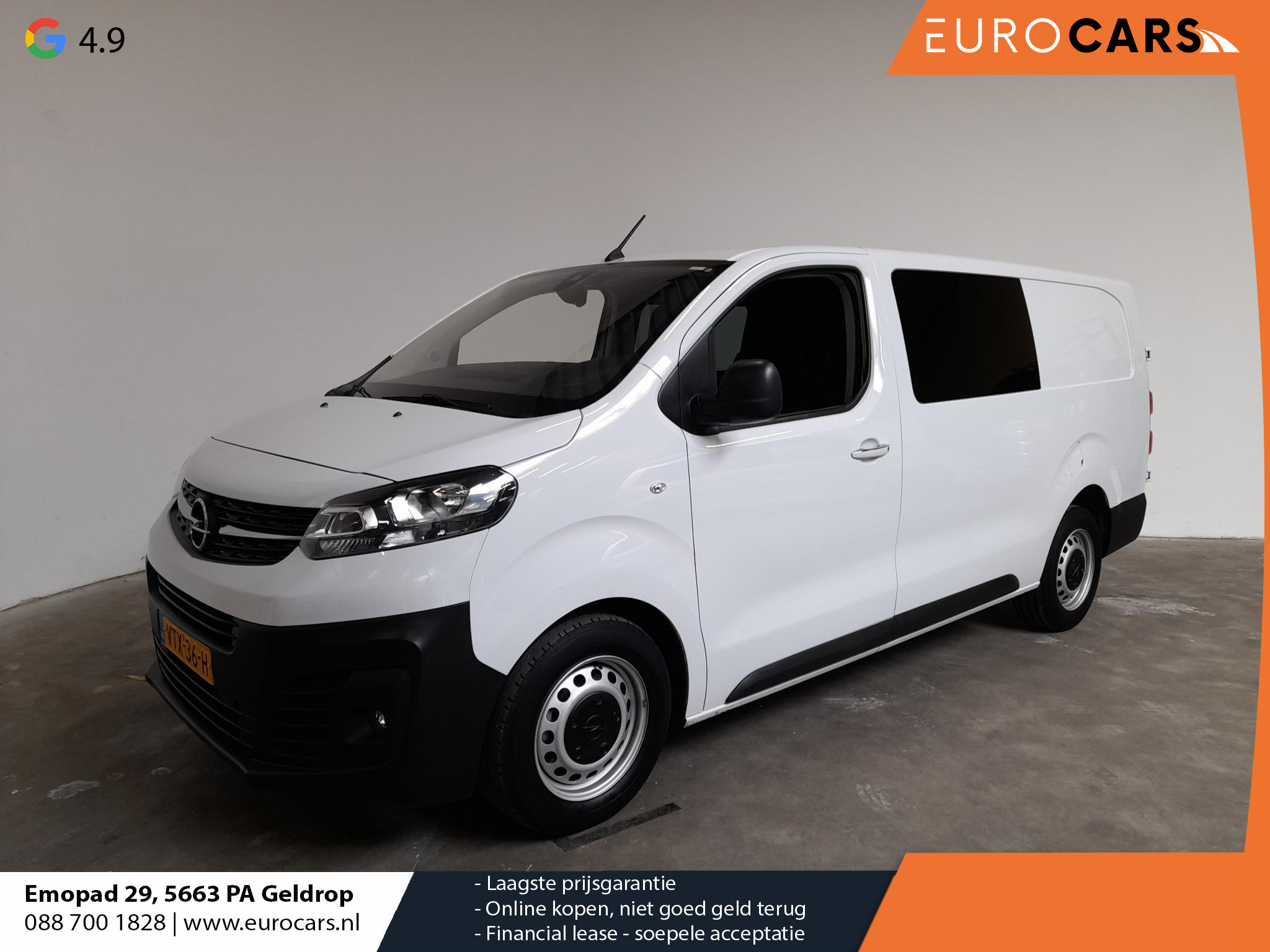 Opel Vivaro 2.0 CDTI L3H1 145PK Dubbele Cabine Edition Airco Navigatie Trekhaak