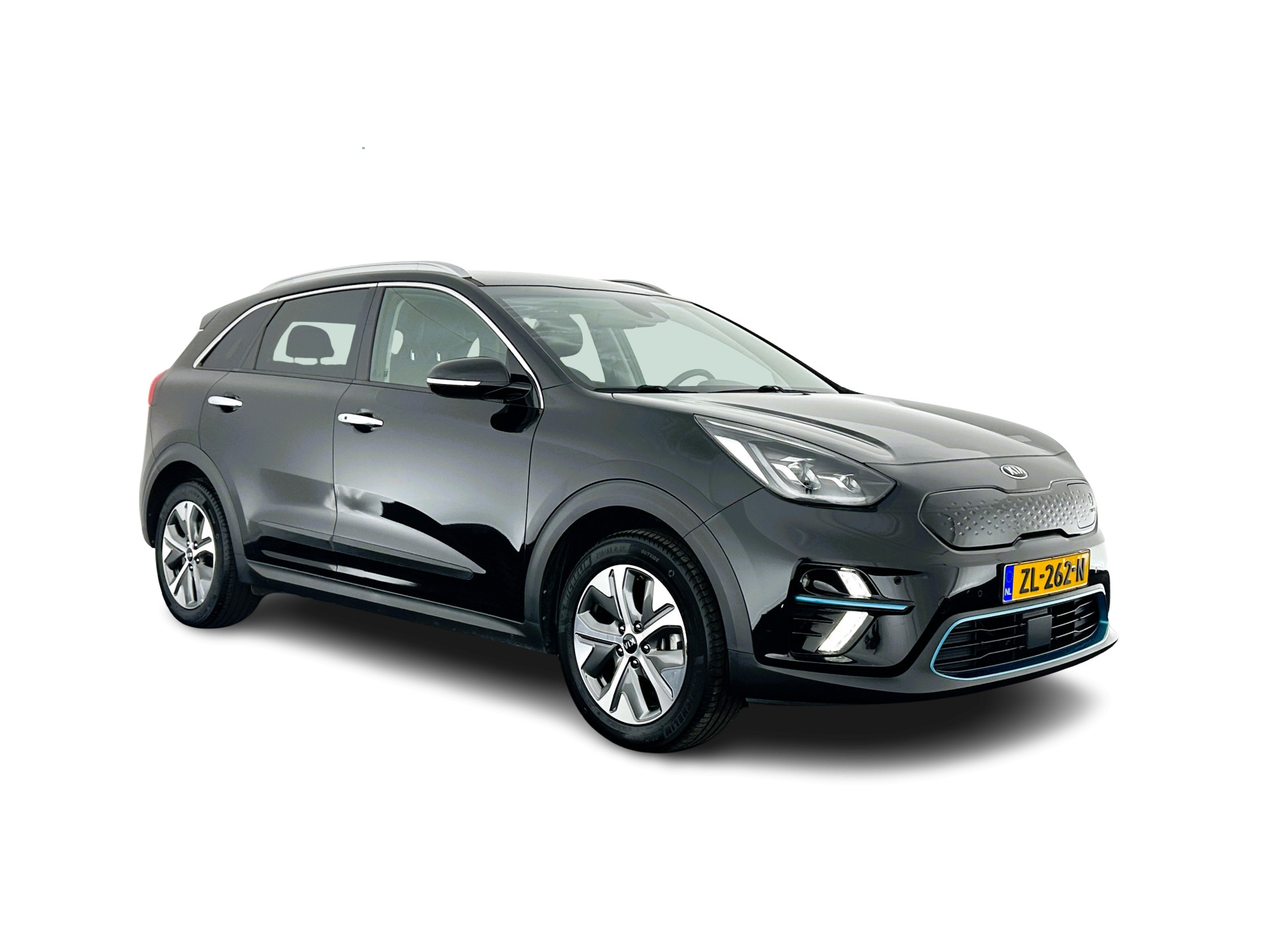 Kia e-Niro ExecutiveLine 64 kWh (INCL-BTW) Aut. *FULL-LEATHER  | JBL-AUDIO | FULL-LED | NAVI-FULLMAP | DAB | ADAPT.CRUISE | CAMERA | MEMORY-PACK | LANE-ASSIST | KEYLESS | DIGI-COCKPIT | SHIFT-PADDLES | COMFORT-SEATS | 17"AL