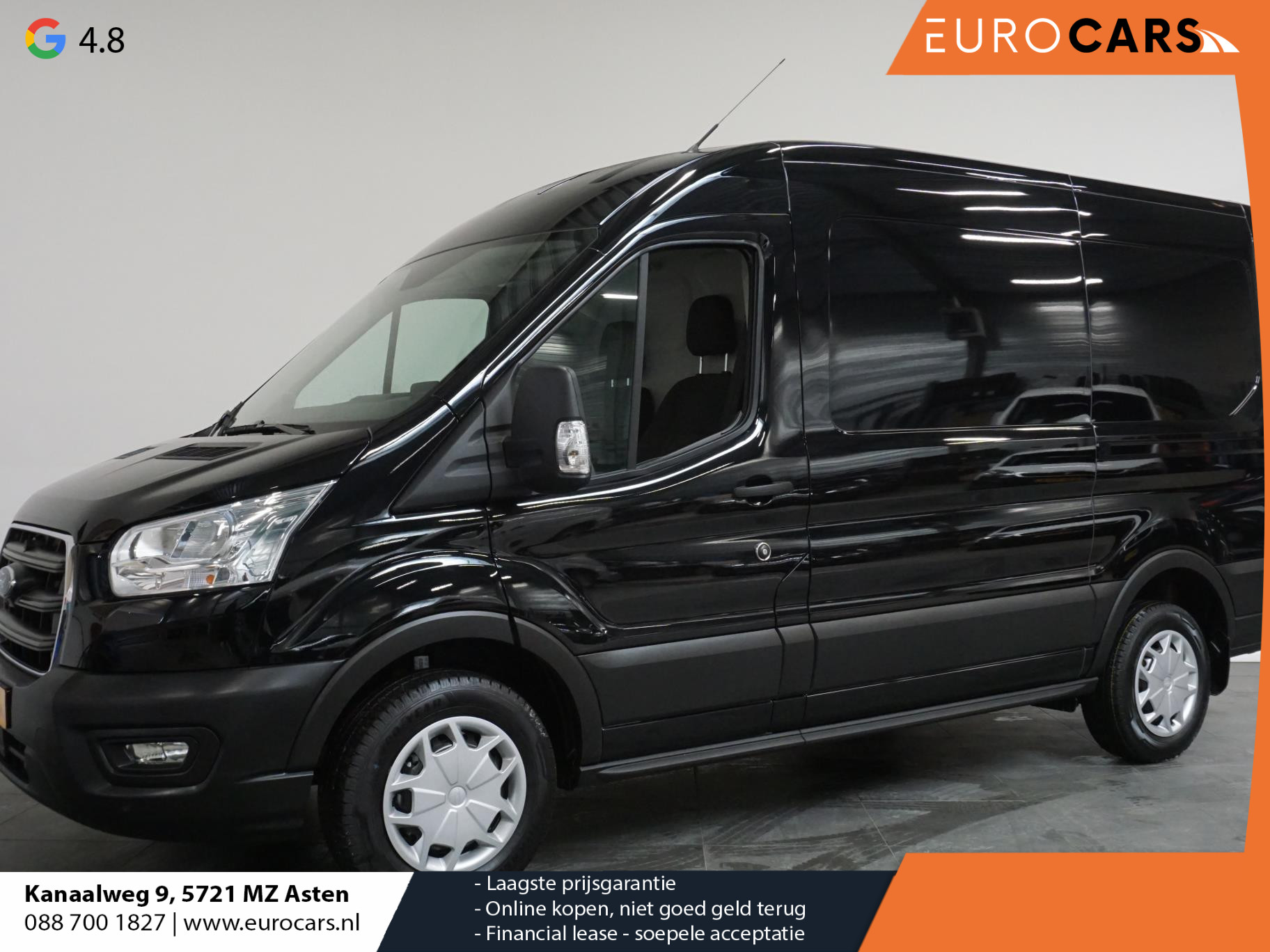 Ford Transit 330 2.0 TDCI L3H2 Trend Automaat Airco Navi Bluetooth Camera Cruise Control