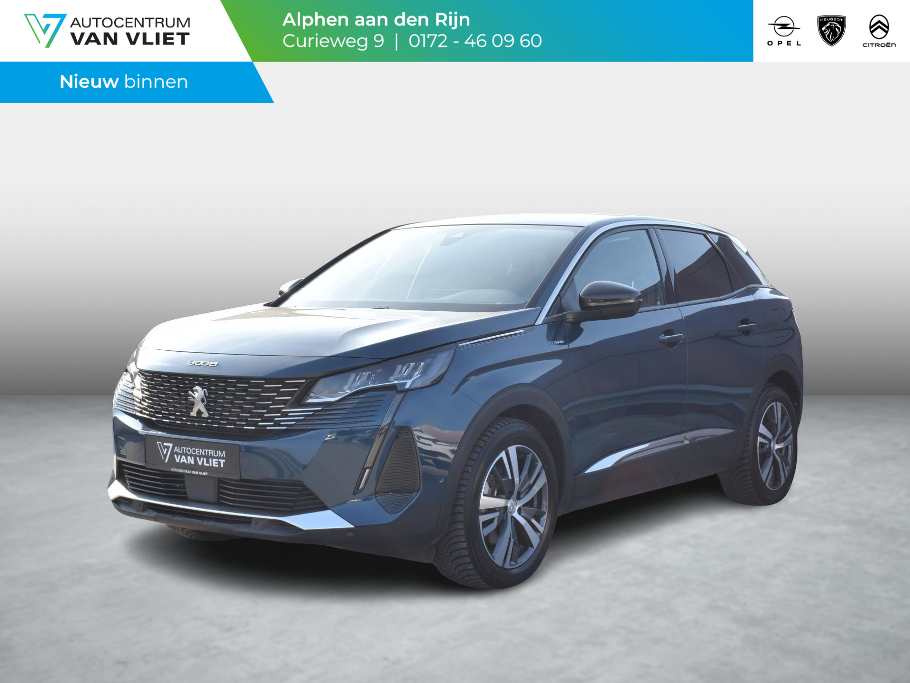 Peugeot 3008 1.6 HYbrid 225 Allure ACHTERUITRIJCAMERA MET SENSOREN | NAVIGATIE | CARPLAY | E.C.C. | 20.031