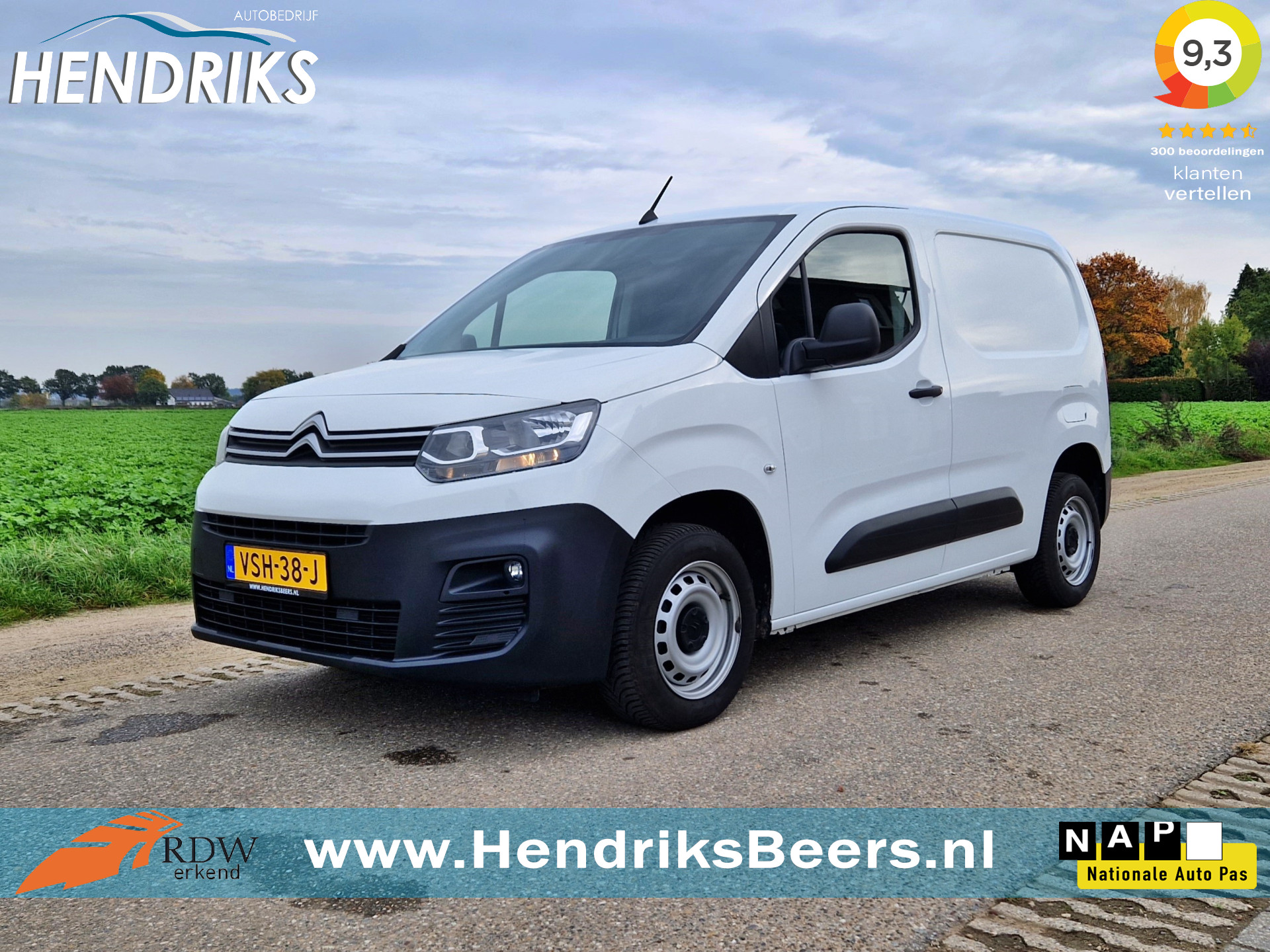 Citroën Berlingo 1.5 BlueHDI Club - 75 Pk - Euro 6 - Airco - Cruise Control