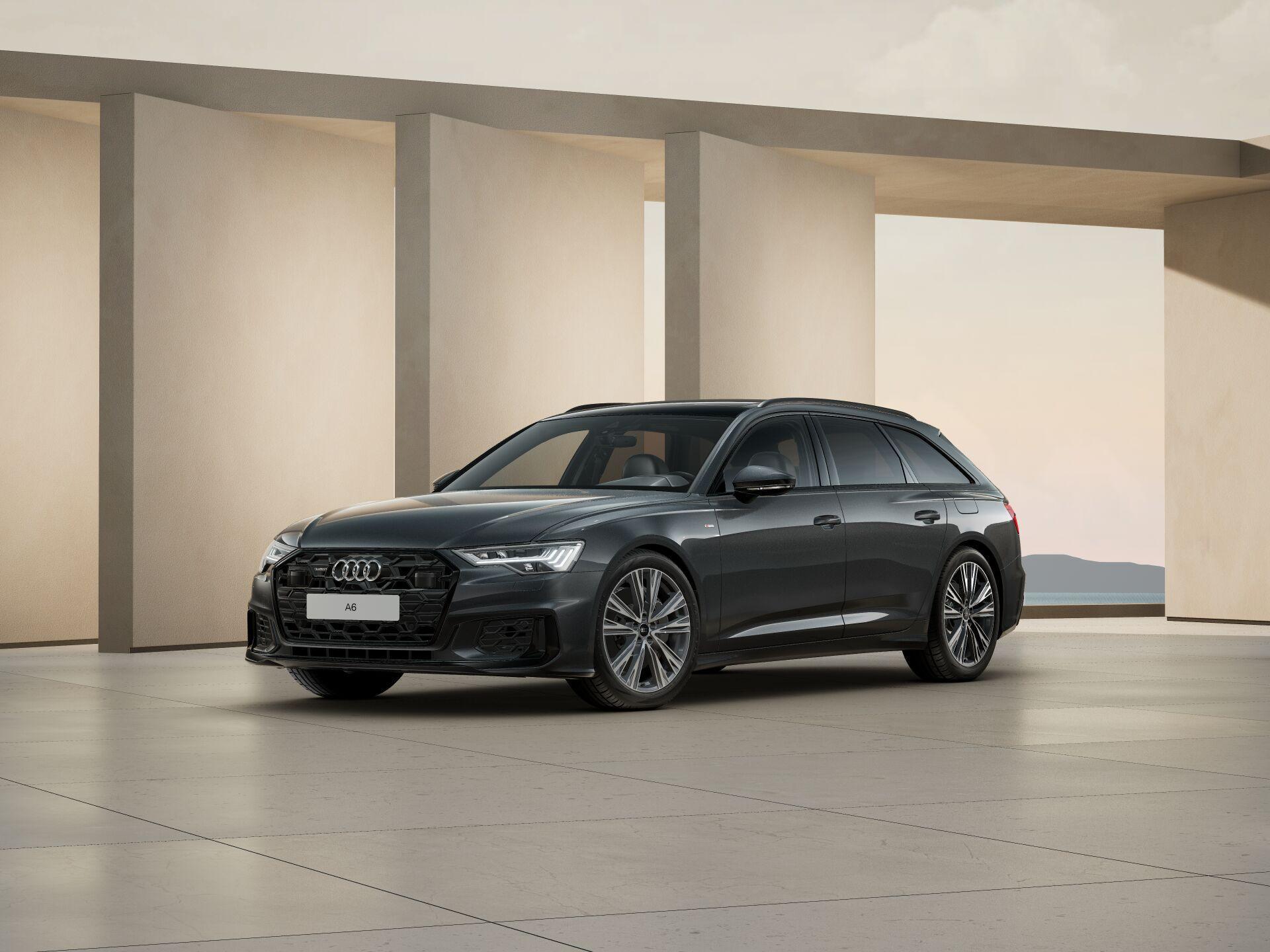 Audi A6 Avant S edition Competition 50 TFSI e 299 pk | Assistentiepakket tour | Glazen panoramadak | Velgen 5-v-spaak 8,5jx20 |