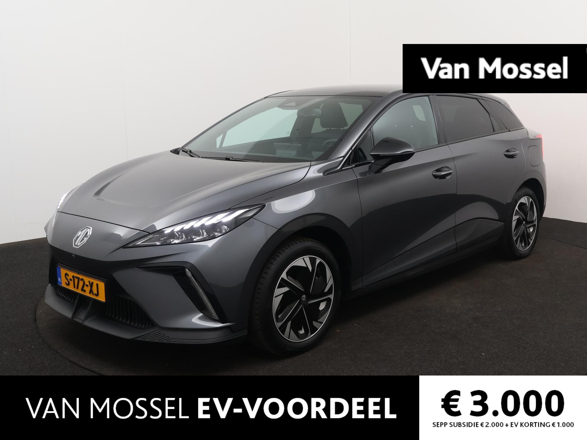 MG 4 Luxury 64 kWh | WLTP 435KM |  ACC | ECC | 17"lmv | Warmtepomp | Navigatie | DAB | Stoel + Stuurverwarming | BTW AUTO |