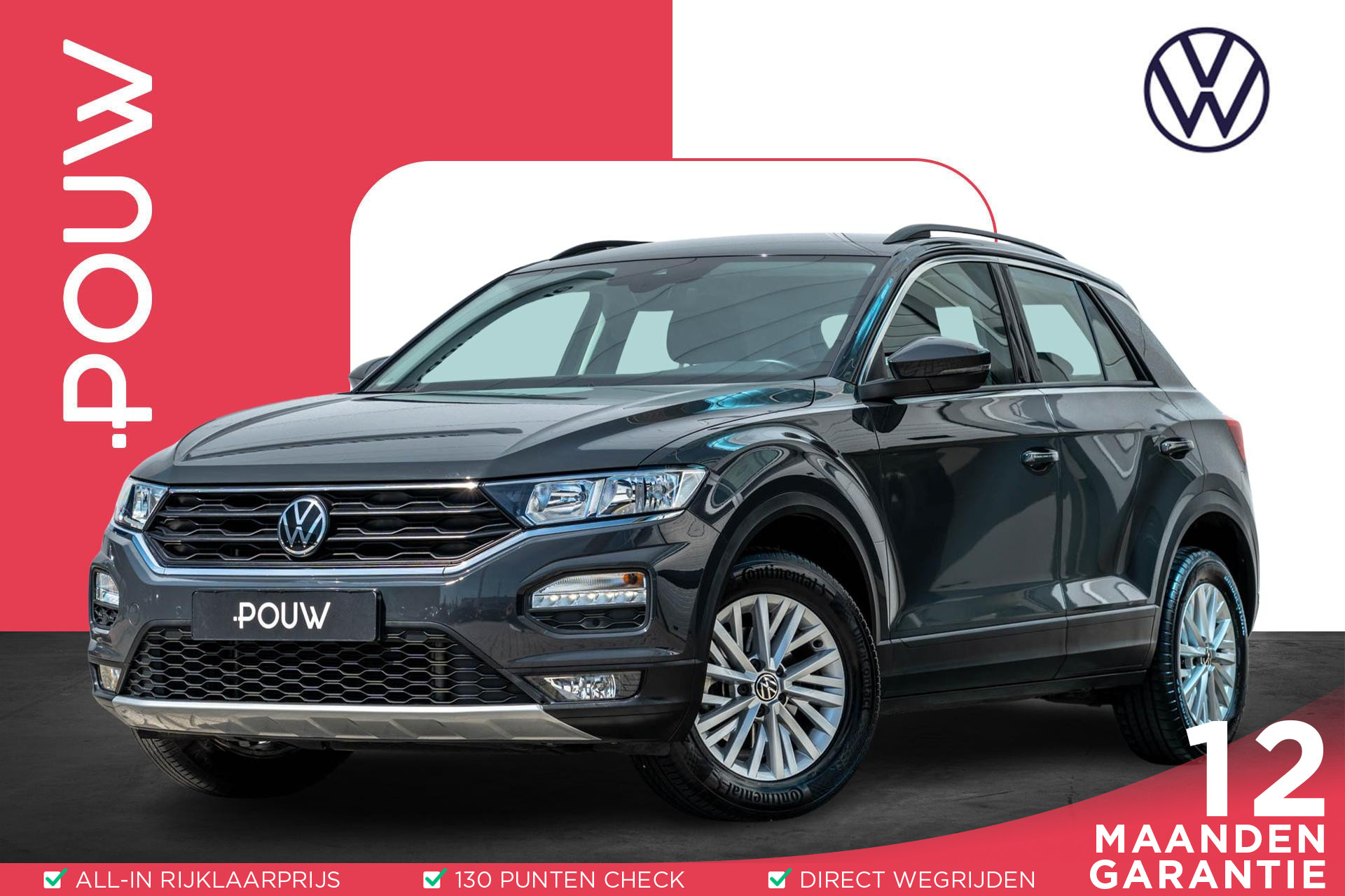 Volkswagen T-Roc 1.0 TSI 110pk Style | Trekhaak | Navigatie | Parkeersensoren