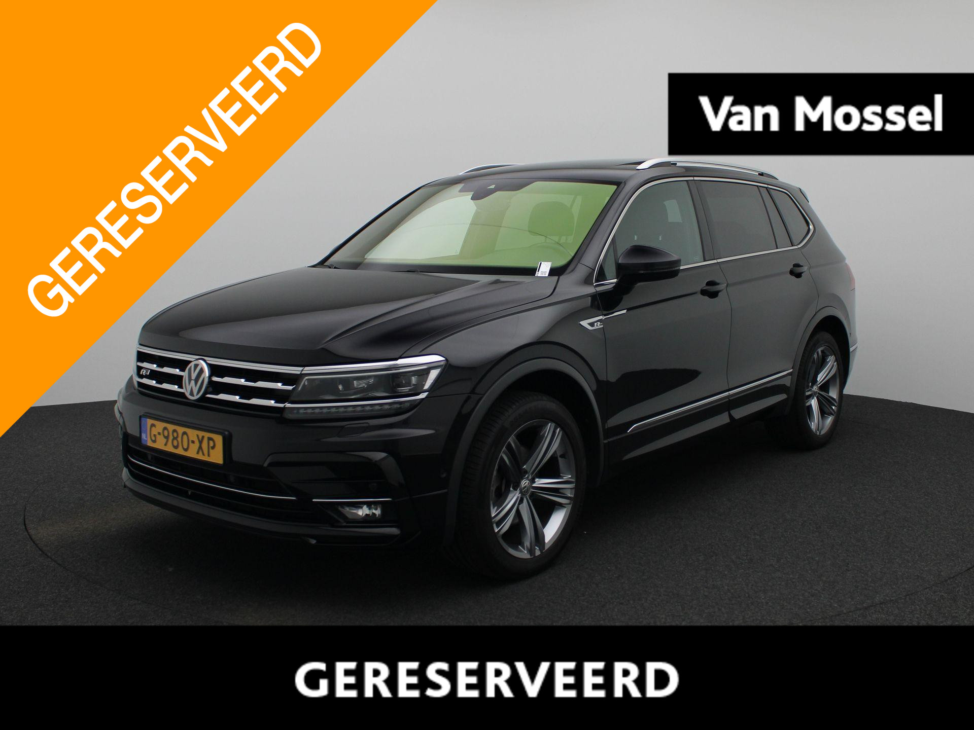 Volkswagen Tiguan Allspace 1.5 TSI Highline Business R 7p. | Automaat | Trekhaak | Panorama Schuif/Kanteldak | 7-Zits | Digital Cockpit | Stoelverwarming | Keyless | Parkeercamera | Park Assist | Elektrische Achterklep | Ergo Active Stoel |