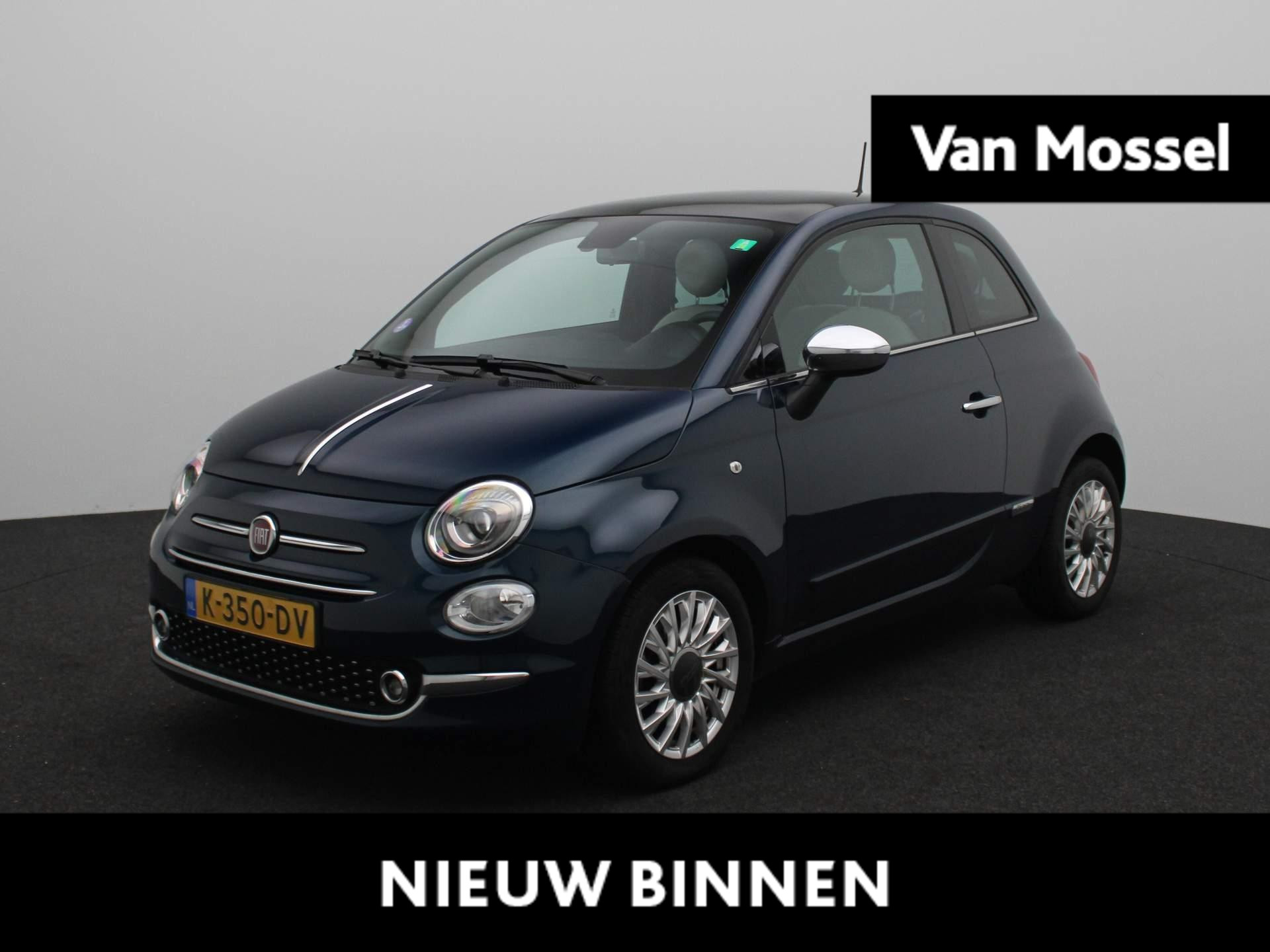 Fiat 500 1.0 Hybrid Star | Navigatie | Panoramadak | Climate Control | Parkeersensoren | Lederen bekleding | Lichtmetalen velgen |