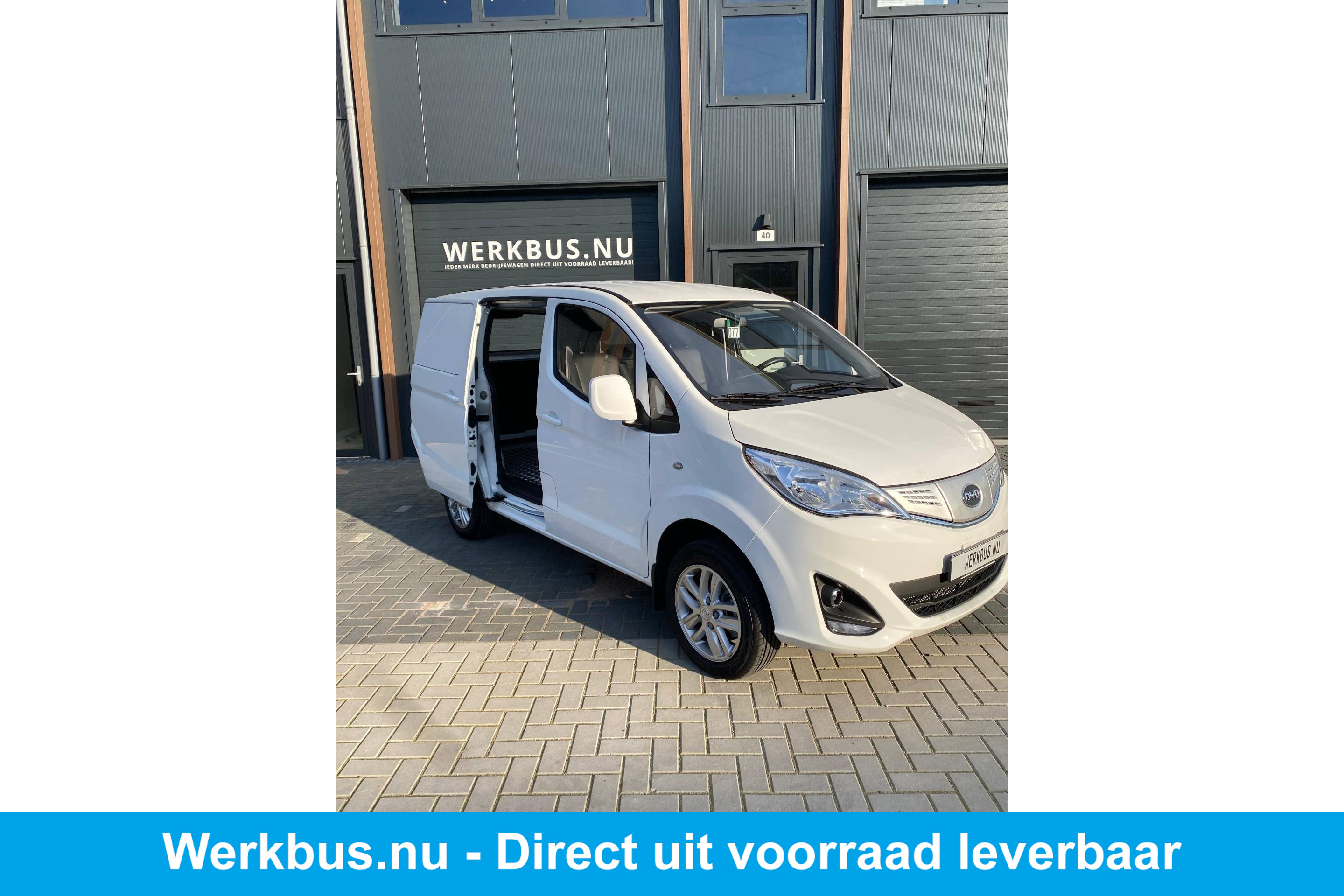BYD ETP3 Standard 45 kWh Elektrische bedrijfswagen met praktisch gemak!