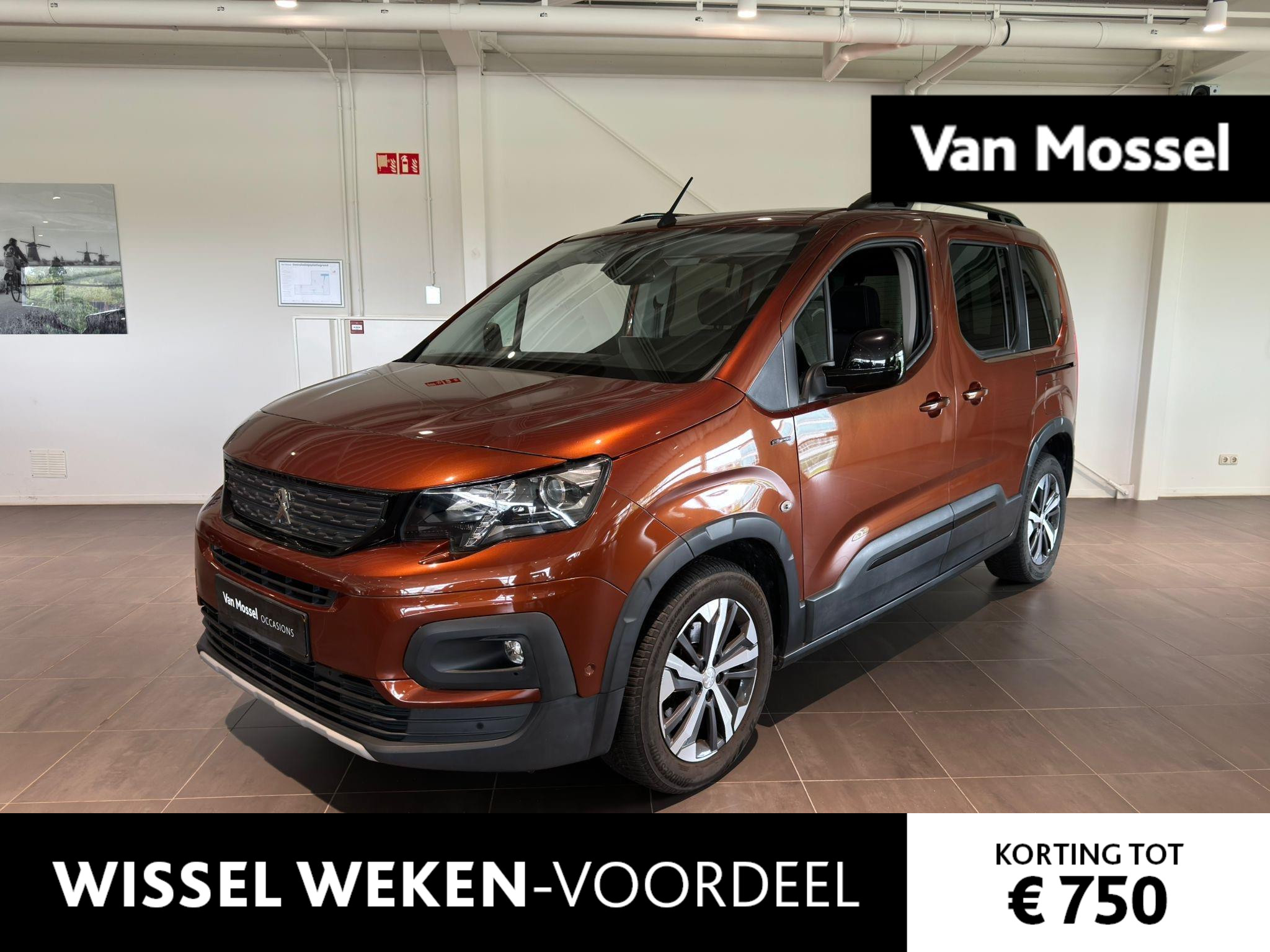 Peugeot Rifter 130PK GT-Line - AUTOMAAT - NAVIGATIE - HOGE INSTAP