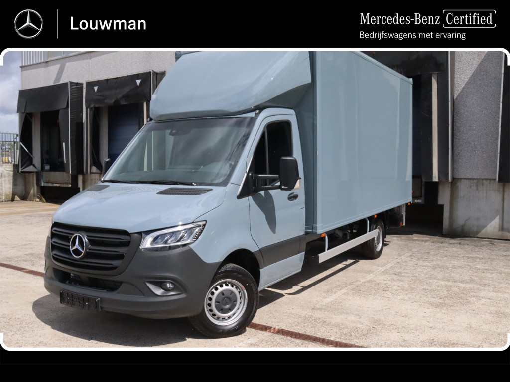 Mercedes-Benz Sprinter 317 Bakwagen D'hollandia laadklep 1000KG 10.25 MBUX Led koplampen 9G Automaat 24 maanden Mercedes-Benz Certified Garantie