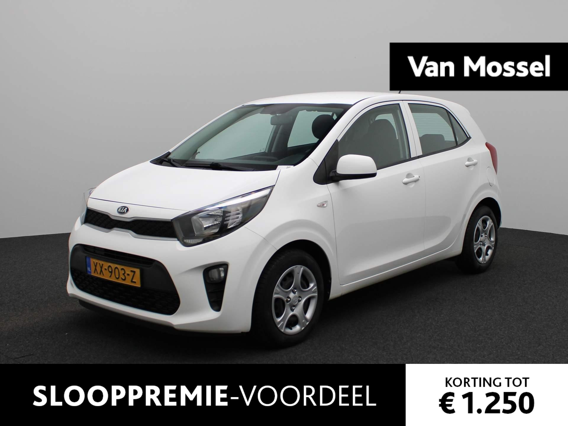 Kia Picanto 1.0 CVVT EconomyPlusLine | DEMO | Airco | Hill hold functie | Start/stop systeem | Anti doorSlip Regeling | Achterbank in delen neerklapbaar | Mp3-speler / Bluetooth | 12 Maanden BOVAG Garantie |