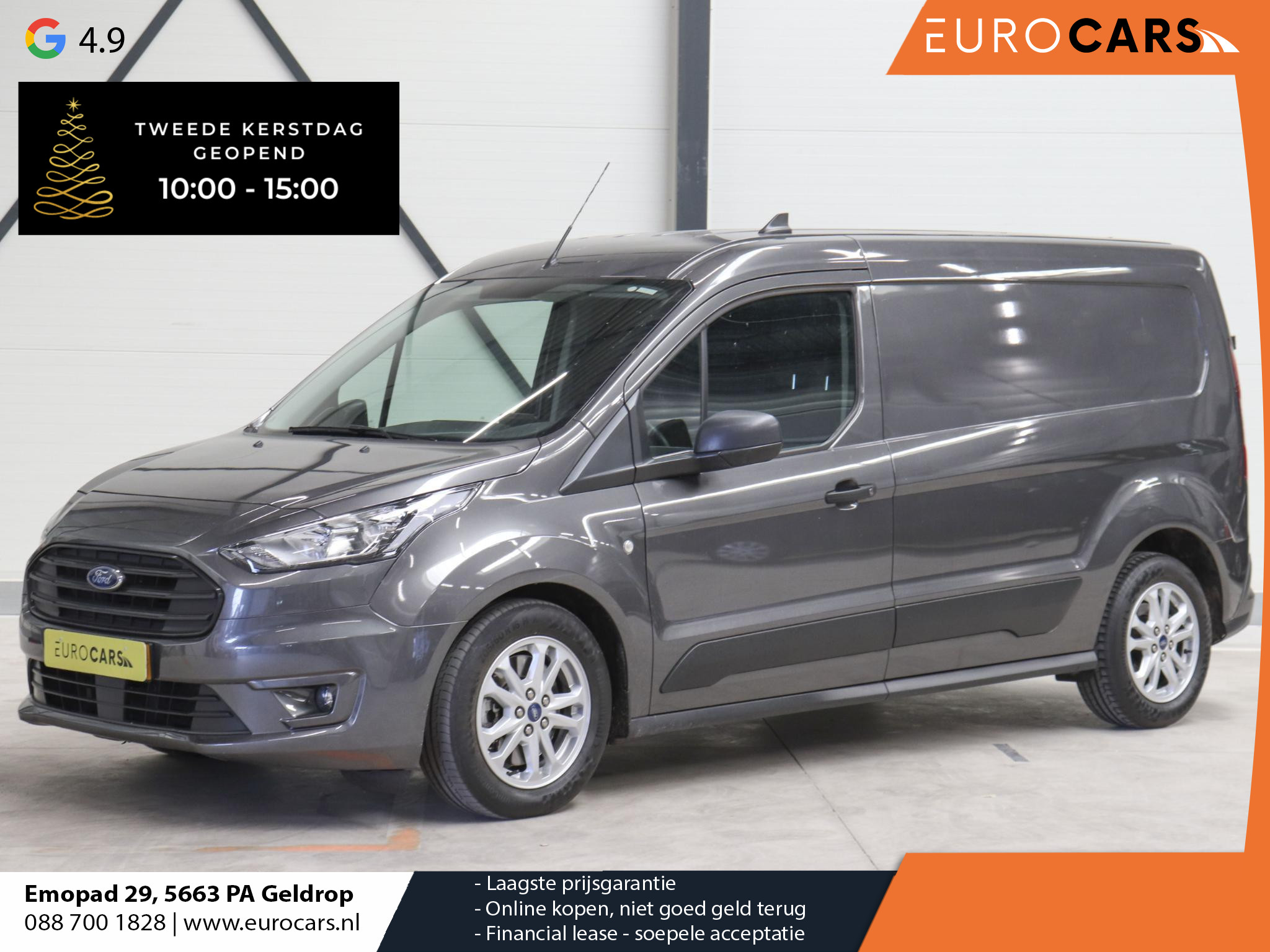 Ford Transit Connect 1.5 EcoBlue L2 Trend Automaat Airco Navi Cruise PDC 3Zits Camera DAB+