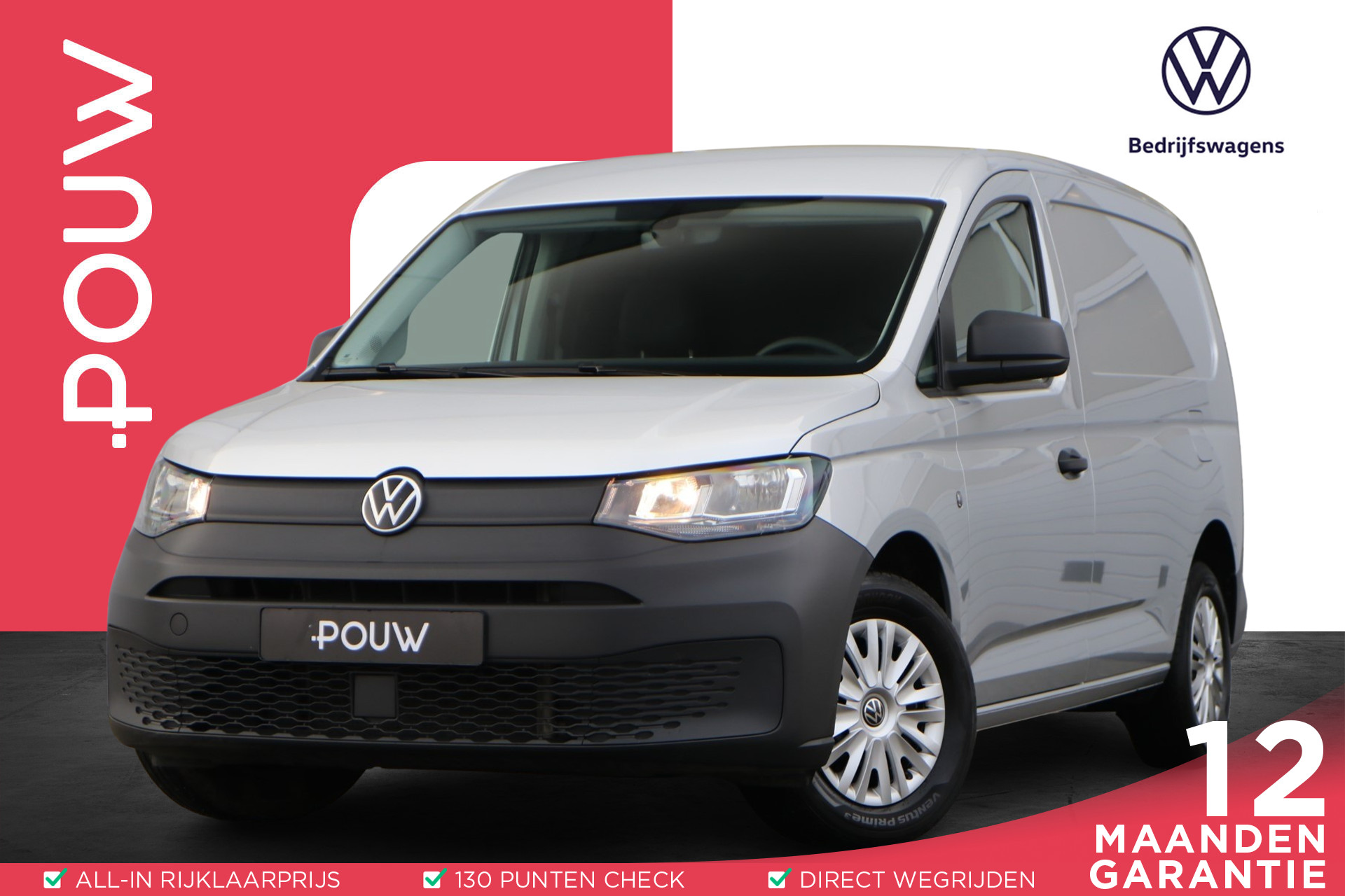 Volkswagen Caddy Cargo Maxi 2.0 TDI 75pk Comfort | Navigatie | App Connect | Cruise Control | DAB+ | Airco