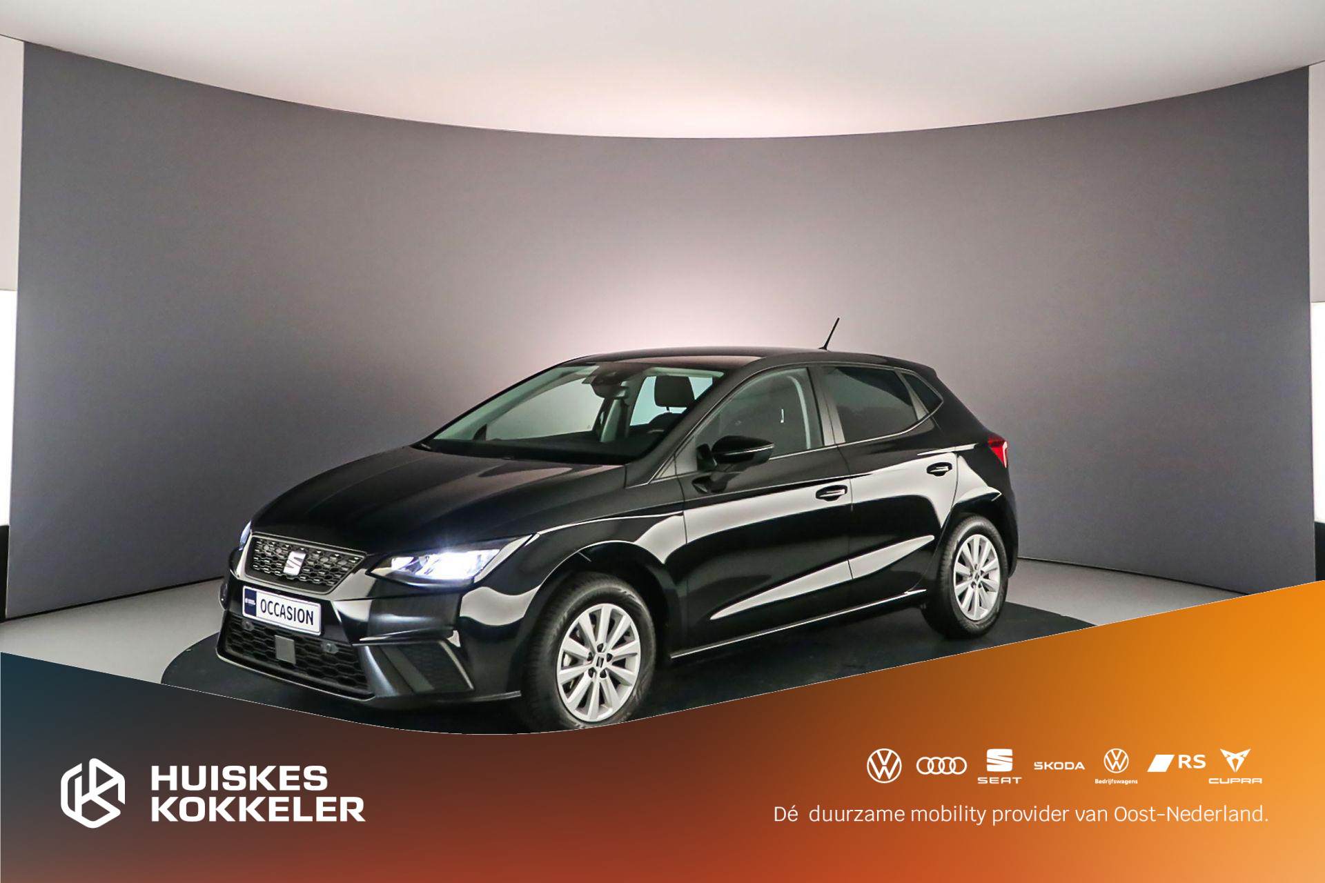 SEAT Ibiza Style Business Intense 1.0 TSI 95pk Cruise control, Stoelverwarming, Airco, DAB, App connect, Navigatie, Parkeersensoren