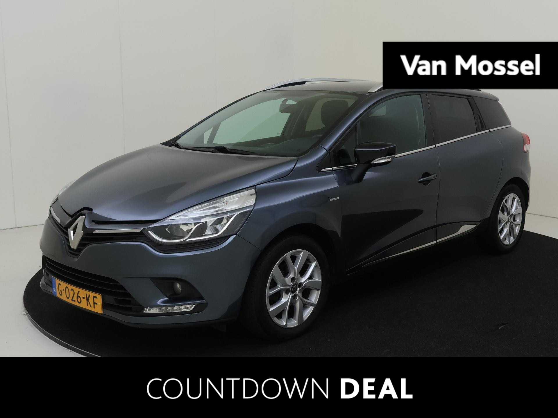 Renault Clio Estate 0.9 TCe Limited | Navigatie | Airco | Cruise Control | Parkeersensoren | LED Lampen | 16 inch velgen | Licht & Regen Sensor |