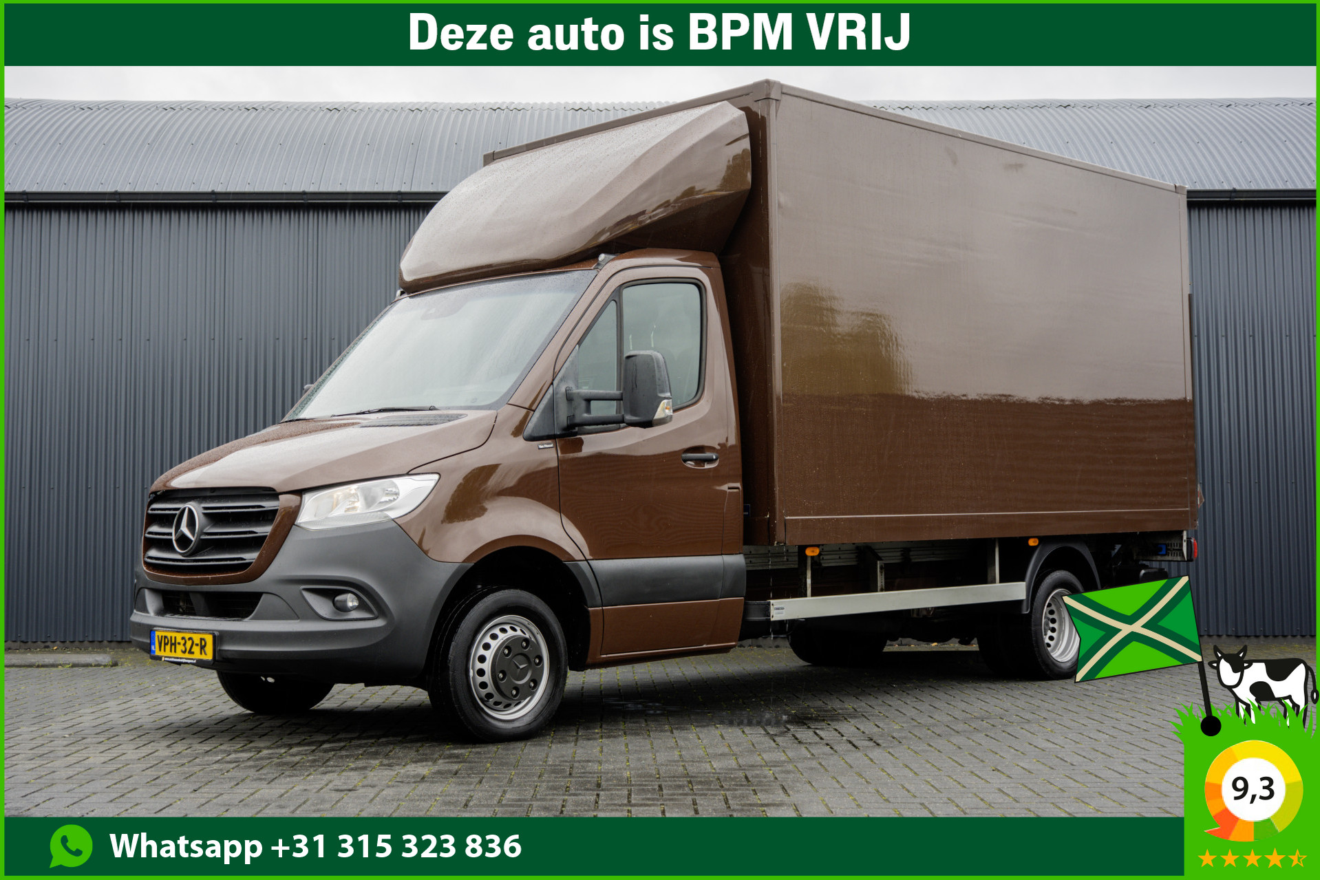Mercedes-Benz Sprinter 515 CDI | Bakwagen met laadklep | Automaat | Mbux | Carplay | Navigatie | Climate | Cruise | Euro 6