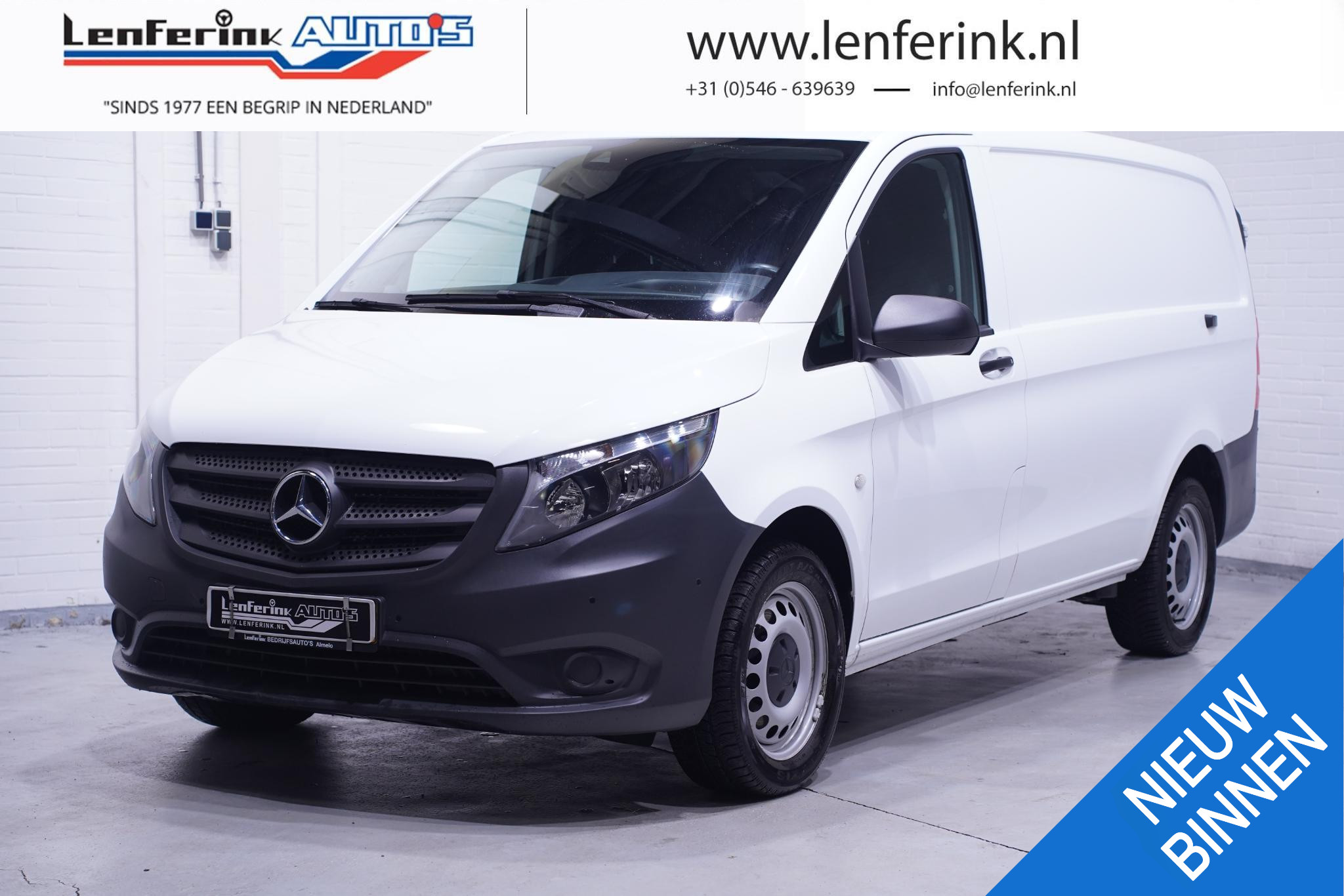 Mercedes-Benz Vito 119 CDI 190 pk Automaat 4x4 Lang Airco, Camera Laadruimte Pakket, Lane en Side assist, PDC V+A, 3-Zits