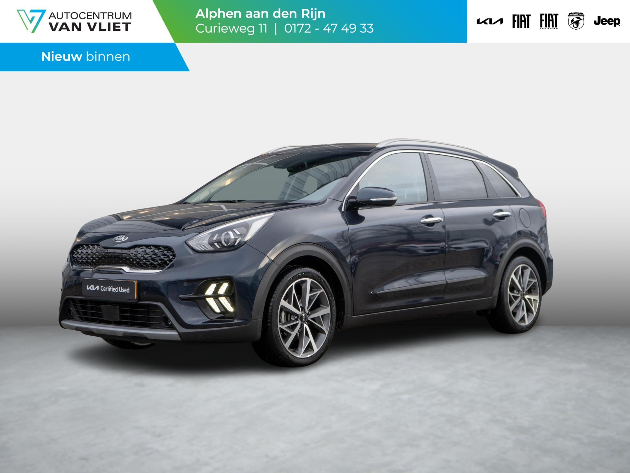 Kia Niro 1.6 GDi Hybrid DynamicPlusLine | Trekhaak | Navigatie | Stoel en stuurverwarming |