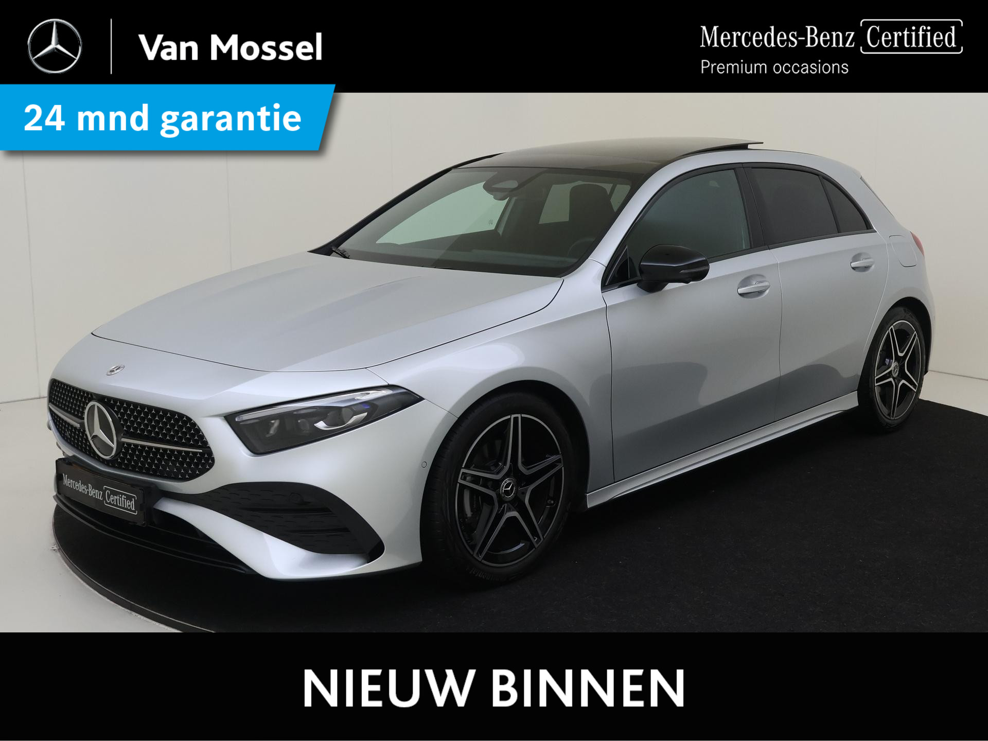 Mercedes-Benz A-Klasse 180 AMG Line /Panoramadak / Night pakket/ Memory stoelen /360 Camera/ HUD