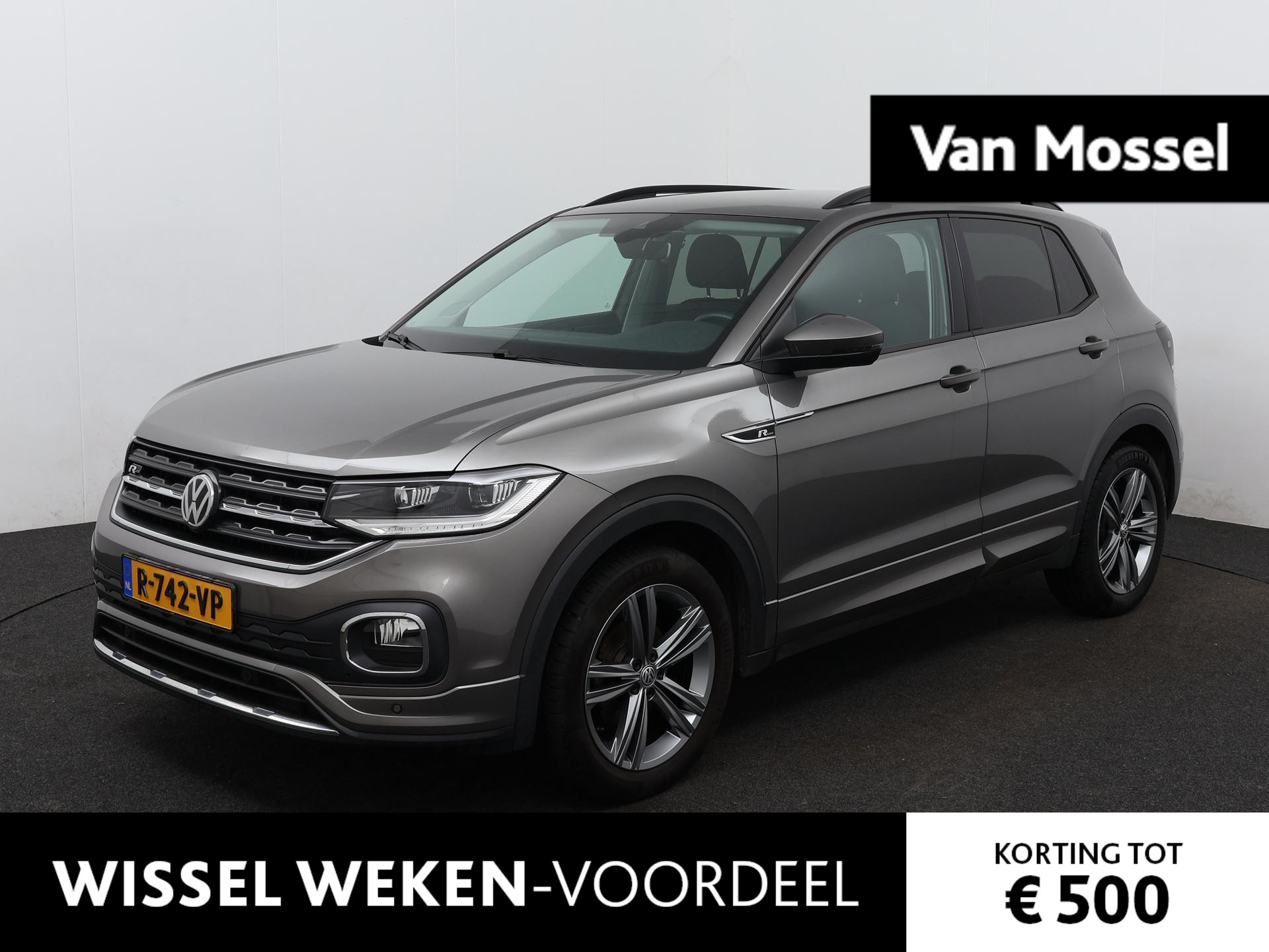 Volkswagen T-Cross 1.0 TSI Style R-line | Automaat | Stoelverwarming | Navigatie | Adaptive Cruise Control | Volledig digitaal instrumentenpaneel