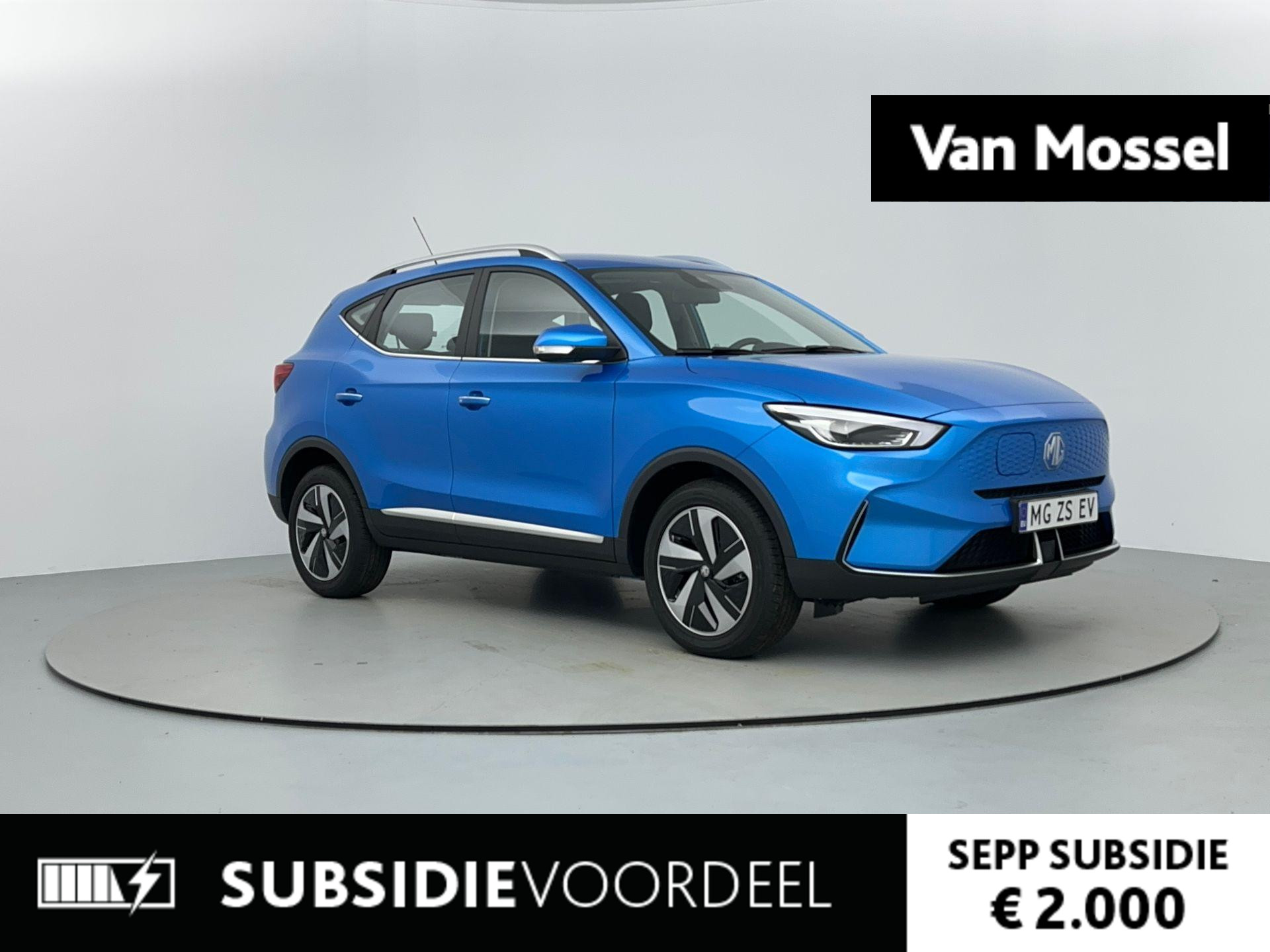 MG ZS-EV Long Range Comfort 70 kWh NIEUW | Platinum Deal | €4.000 Korting | Subsidie €2.000 | Apple Carplay | Camera | PDC