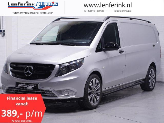 Mercedes-Benz Vito 116 CDI 163 pk Aut. Silver&Black Edition Navi 19" AMG wielen, Spoilers V+A, Camera, 3-Zits