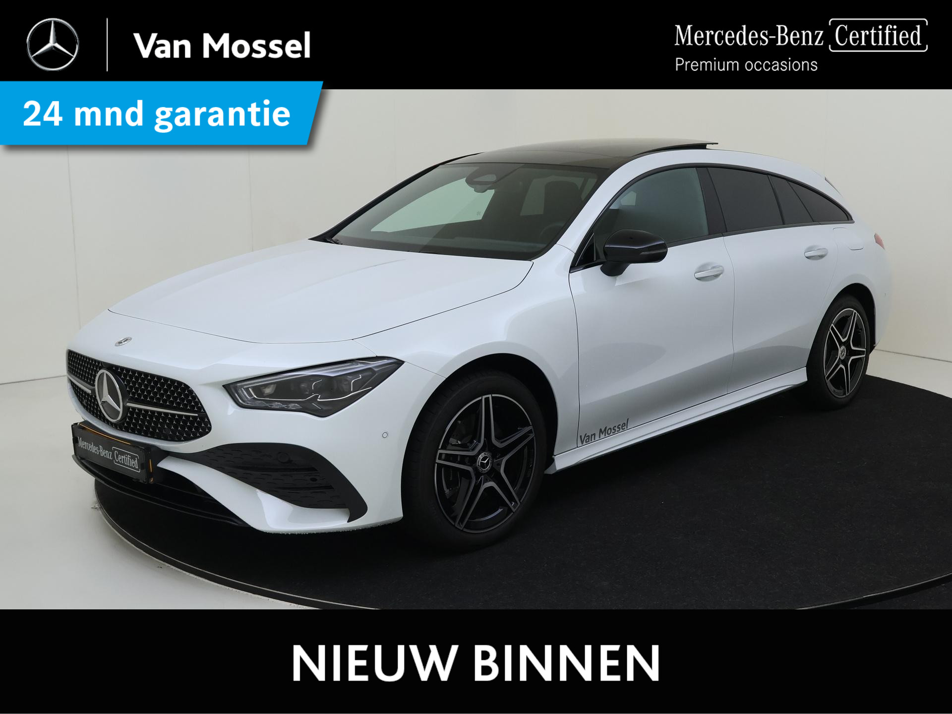 Mercedes-Benz CLA Shooting Brake 250 e AMG Line Night / PARKTRONIC / Dodehoek assistent / Trekhaak / MULTIBEAM / KEYLESS GO