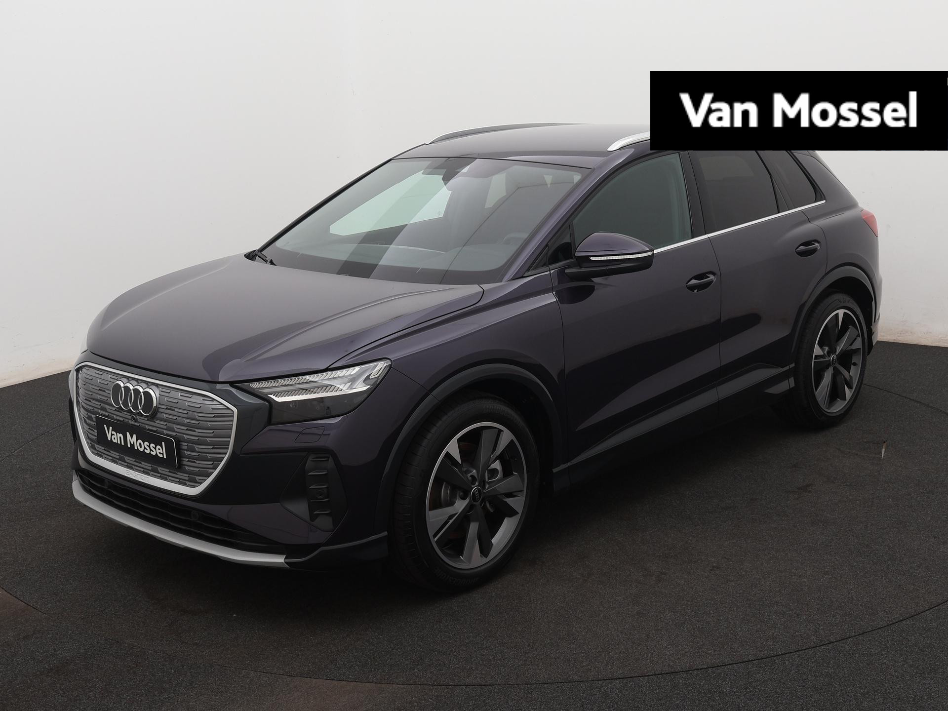 Audi Q4 e-tron 45 quattro Advanced Edition 82 kWh 286 PK | Nieuw | Fabrieksgarantie | Automaat | Stoelverwarming | Assistentiepakket plus | Comfortpakket plus | Adaptive Cruise control | Audi Smartphone interface | Klimaatregelingpakket | Matrix-LED koplampen |