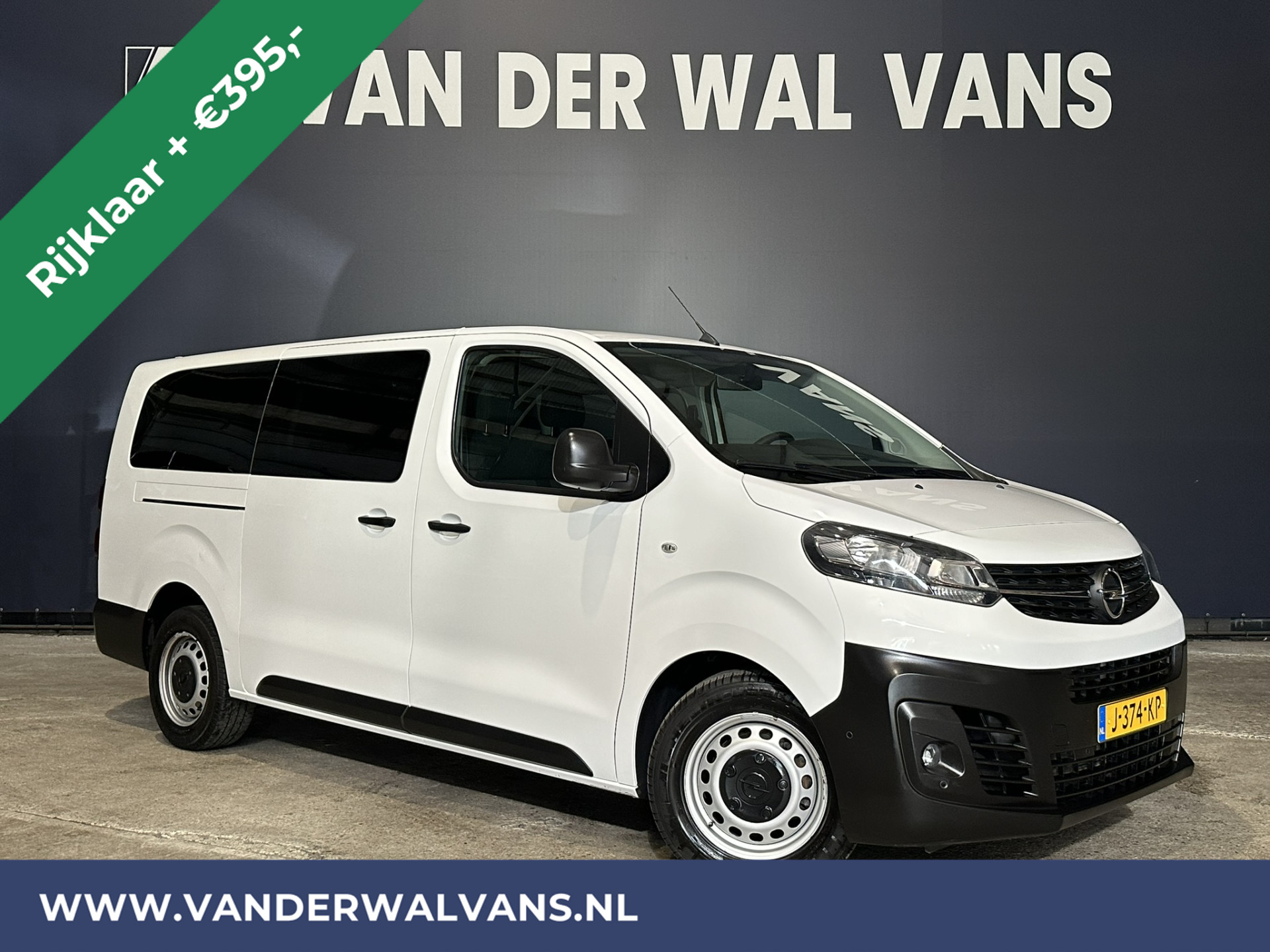 Opel Vivaro Combi 1.5 CDTI 120pk L3H1 XL 9-Zits Personenbus Euro6 Airco | Navigatie | Apple Carplay | Cruisecontrol Parkeersensoren