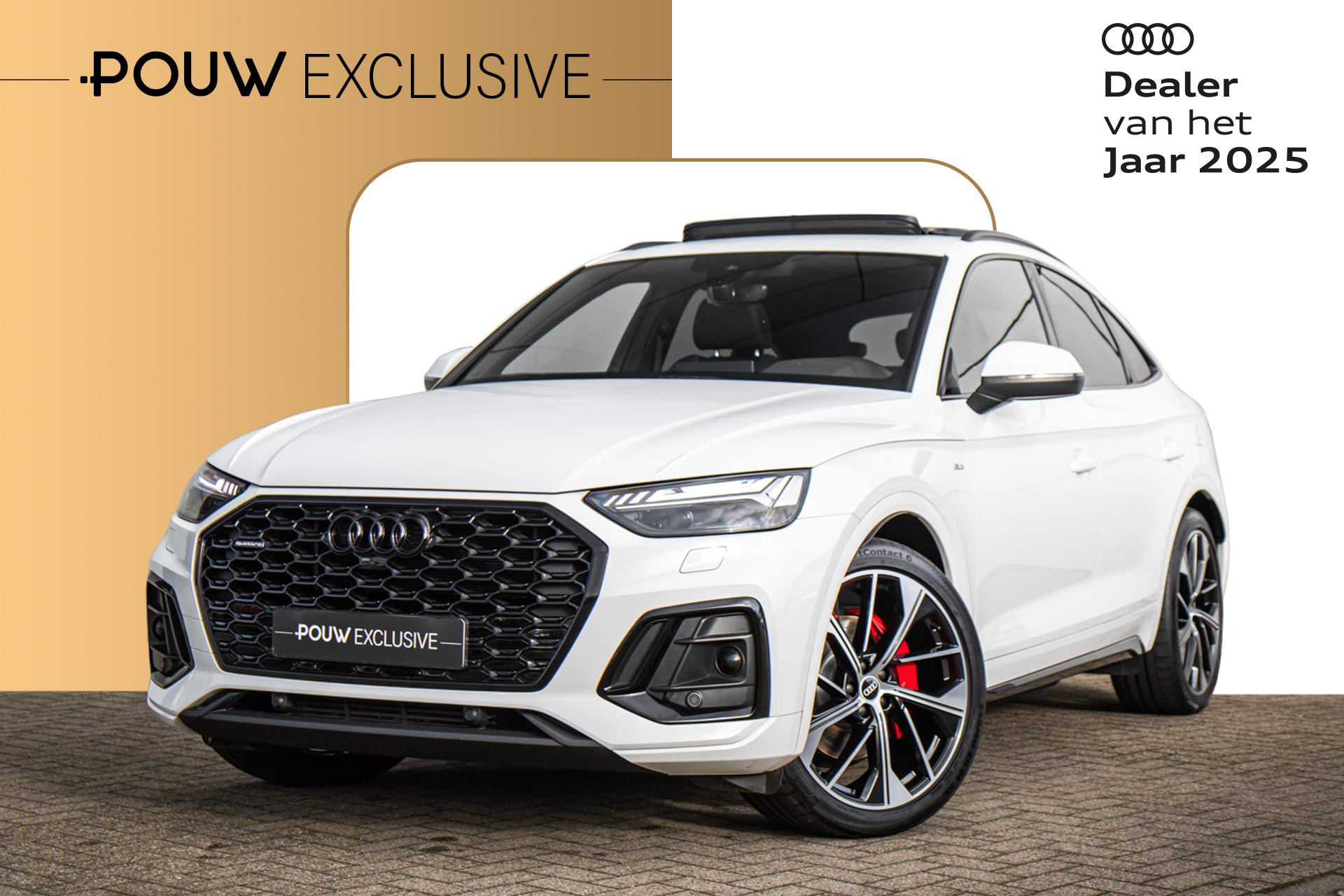 Audi Q5 Sportback 50 TFSIe 299pk PHEV S Edition | Panoramadak | Leder | Luchtvering | Stoelverwarming | Achteruitrijcamera