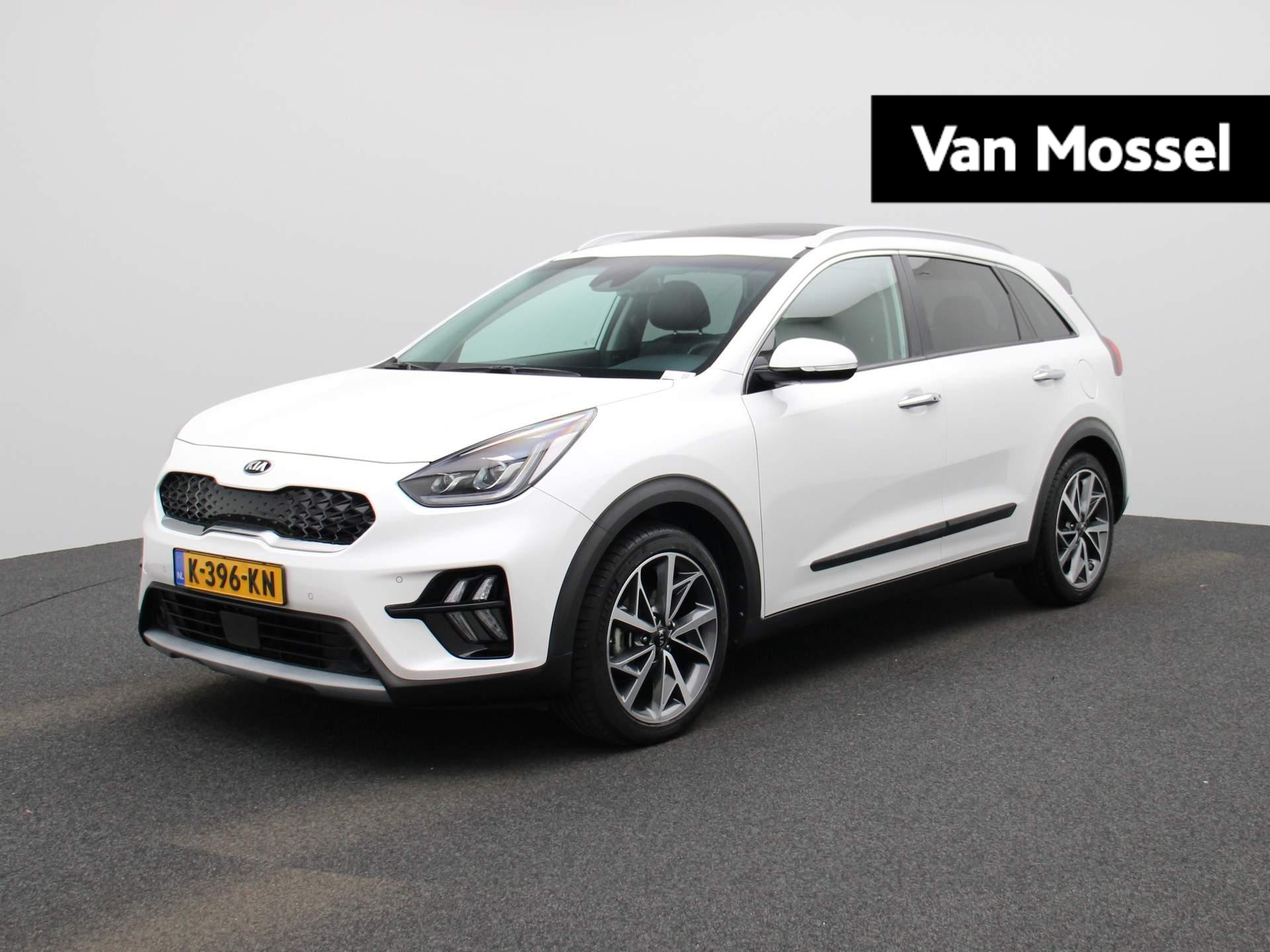 Kia Niro 1.6 GDi Hybrid ExecutiveLine | SCHUIFDAK | LEDER | JBL-AUDIO | ACHTERUITRIJCAMERA | ELEKTRISCHE BESTUURDERSSTOEL MET GEHEUGEN | ADAPTIVE CRUISE CONTROL | LED KOPLAMPEN | LANE ASSIST | DODENHOEK ASSISTENT | TREKHAAK | STOELVERWARMING + VENTITALTIE |