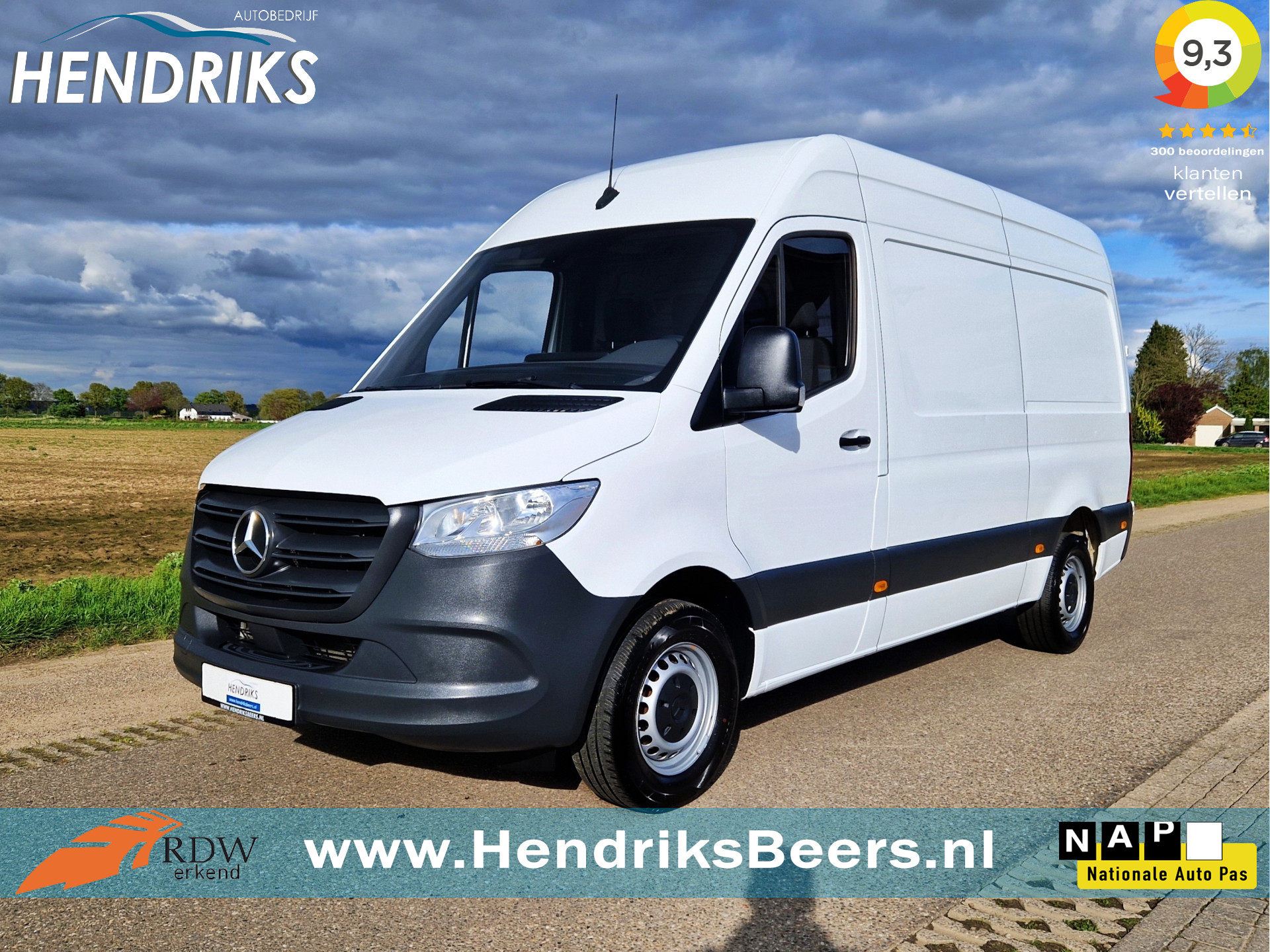 Mercedes-Benz Sprinter 315 1.9 CDI L2 H2 - 150 Pk - Euro 6 - RWD - MBUX - Airco - Cruise Control