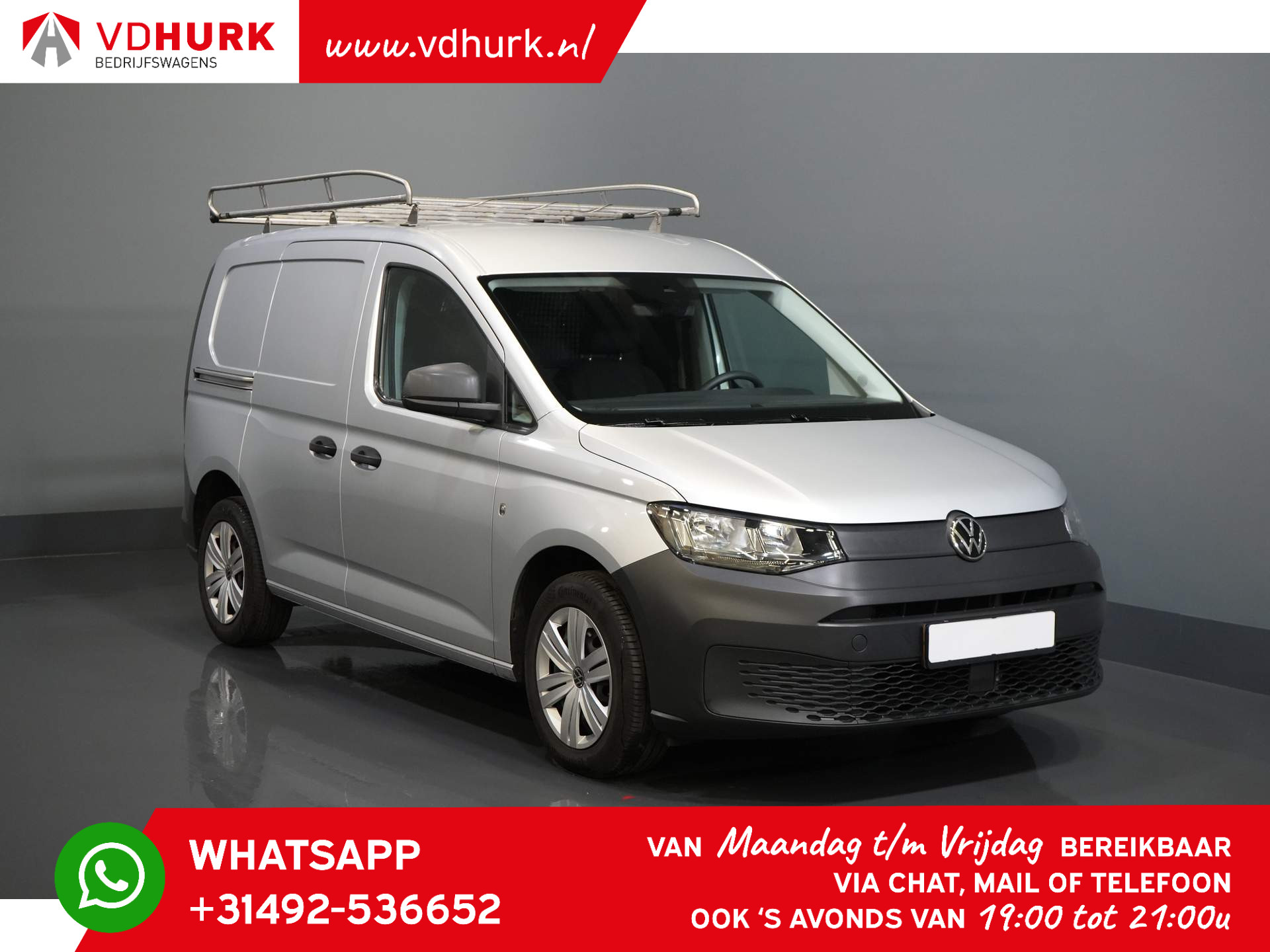 Volkswagen Caddy Cargo 2.0 TDI Imperiaal/ Trekhaak/ Metallic/ Airco