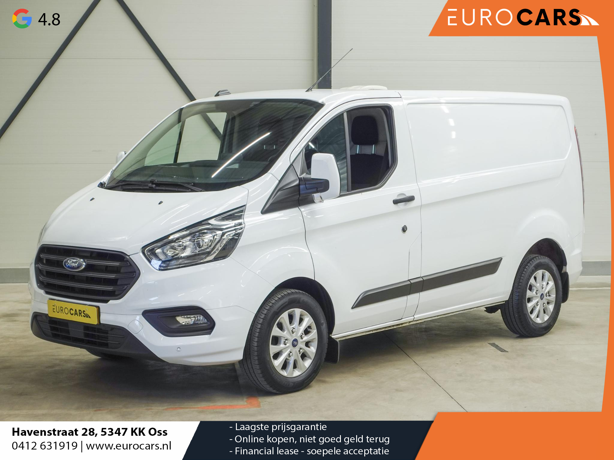 Ford Transit Custom 280 2.0 TDCI L1H1 Trend | Navigatie | Airco | Parkeer sensoren | Bluetooth | Trekhaak |